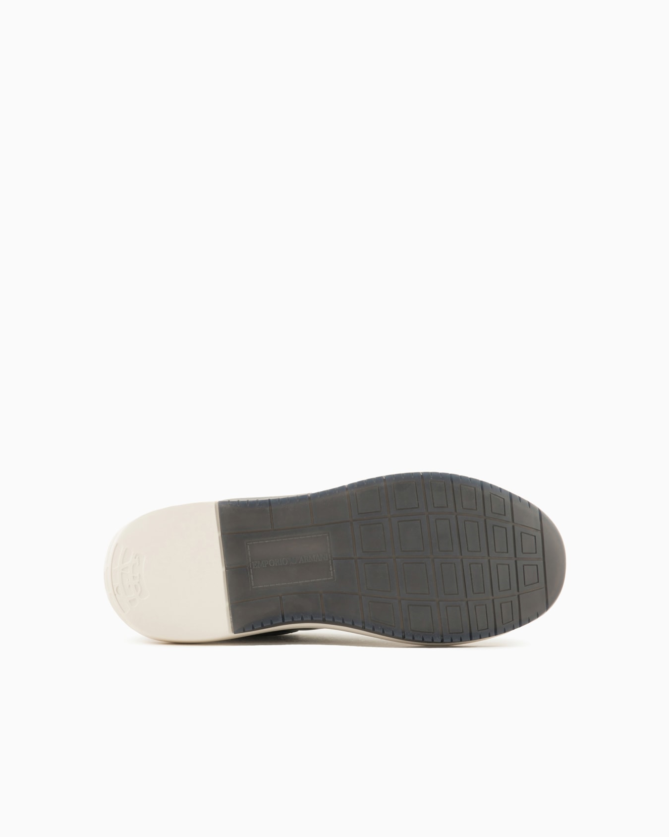 Hammered-leather sneakers with side logo Slide 5