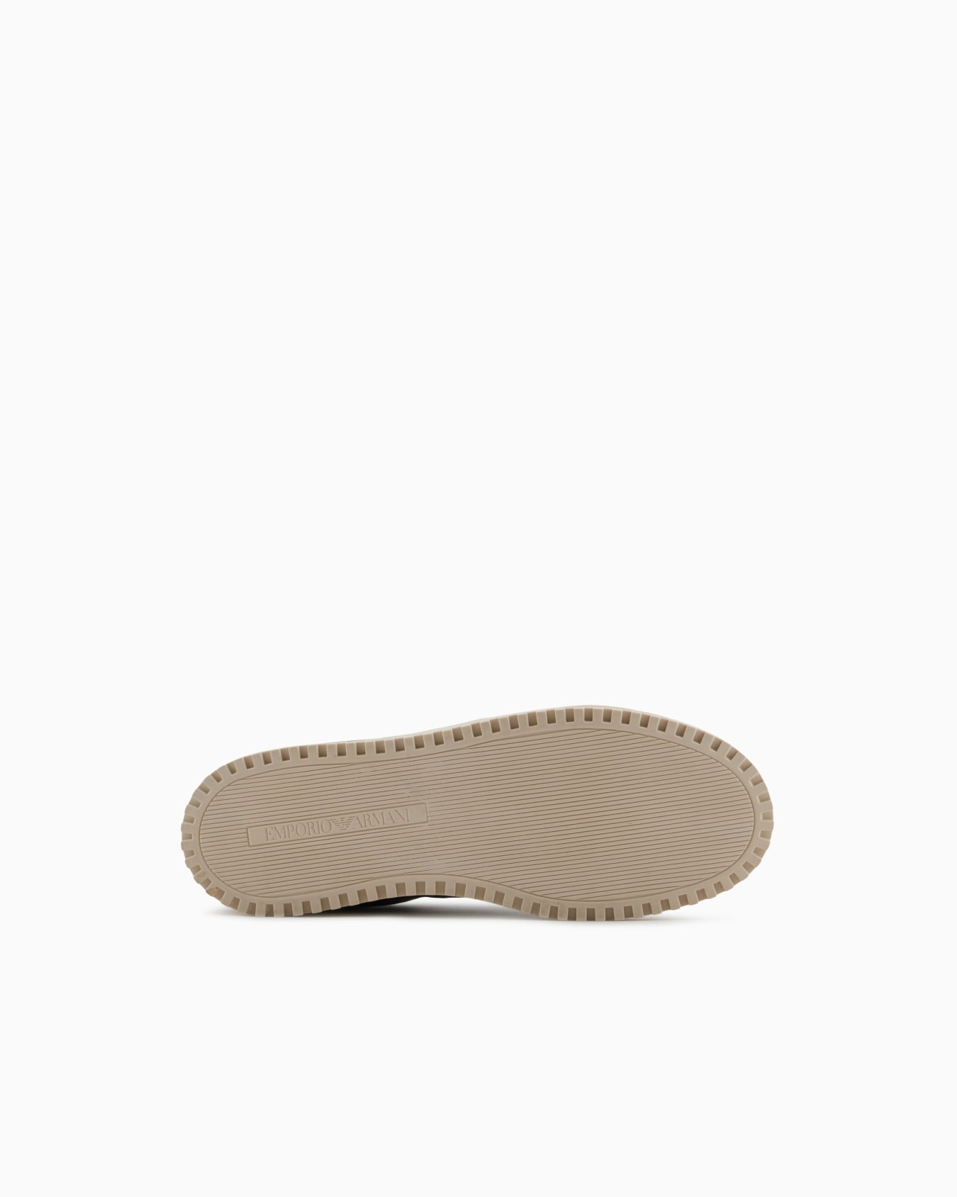 Sneakers in suede and jacquard with logo lettering Slide 5