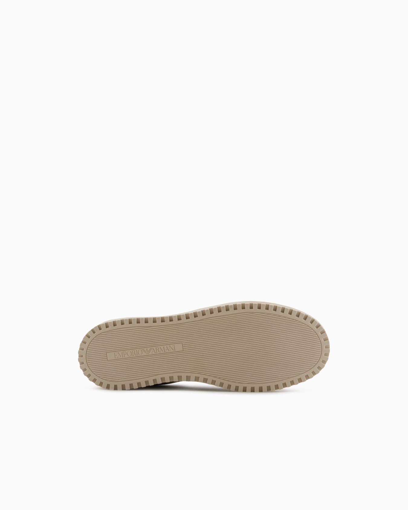 Sneakers in tessuto jacquard logo lettering e suede Slide 5