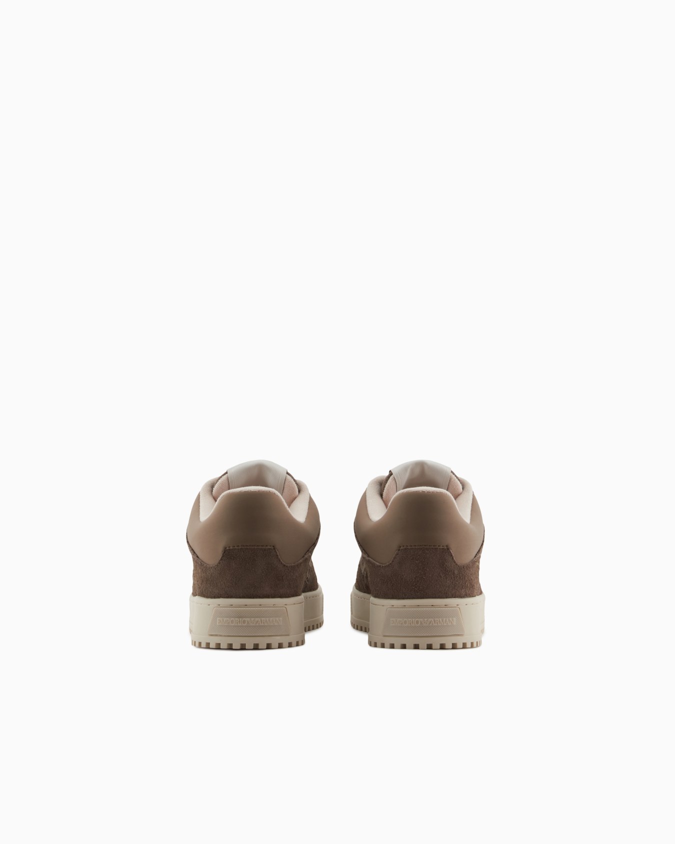 Sneakers in tessuto jacquard logo lettering e suede Slide 3