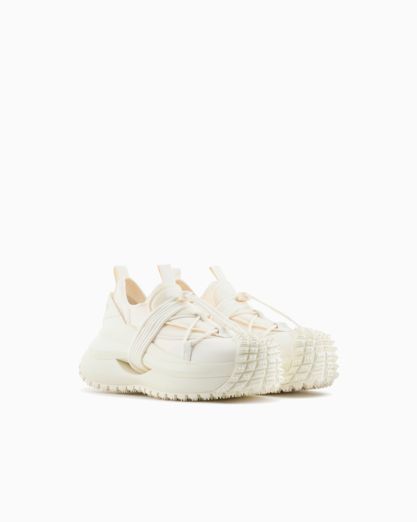 Nylon sneakers with scuba details and drawstring Slide 1