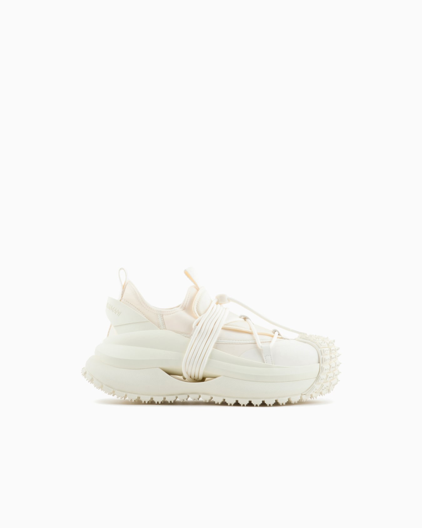 Nylon sneakers with scuba details and drawstring Slide 0