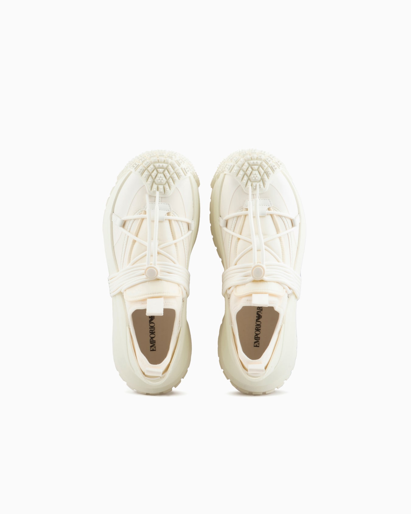 Nylon sneakers with scuba details and drawstring Slide 2
