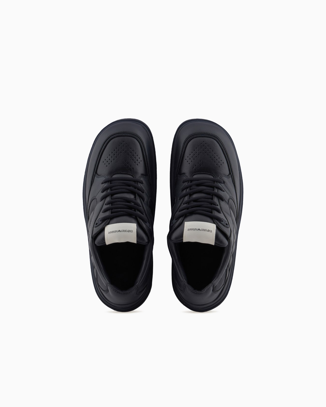 Sneakers with padded nappa-leather details Slide 2