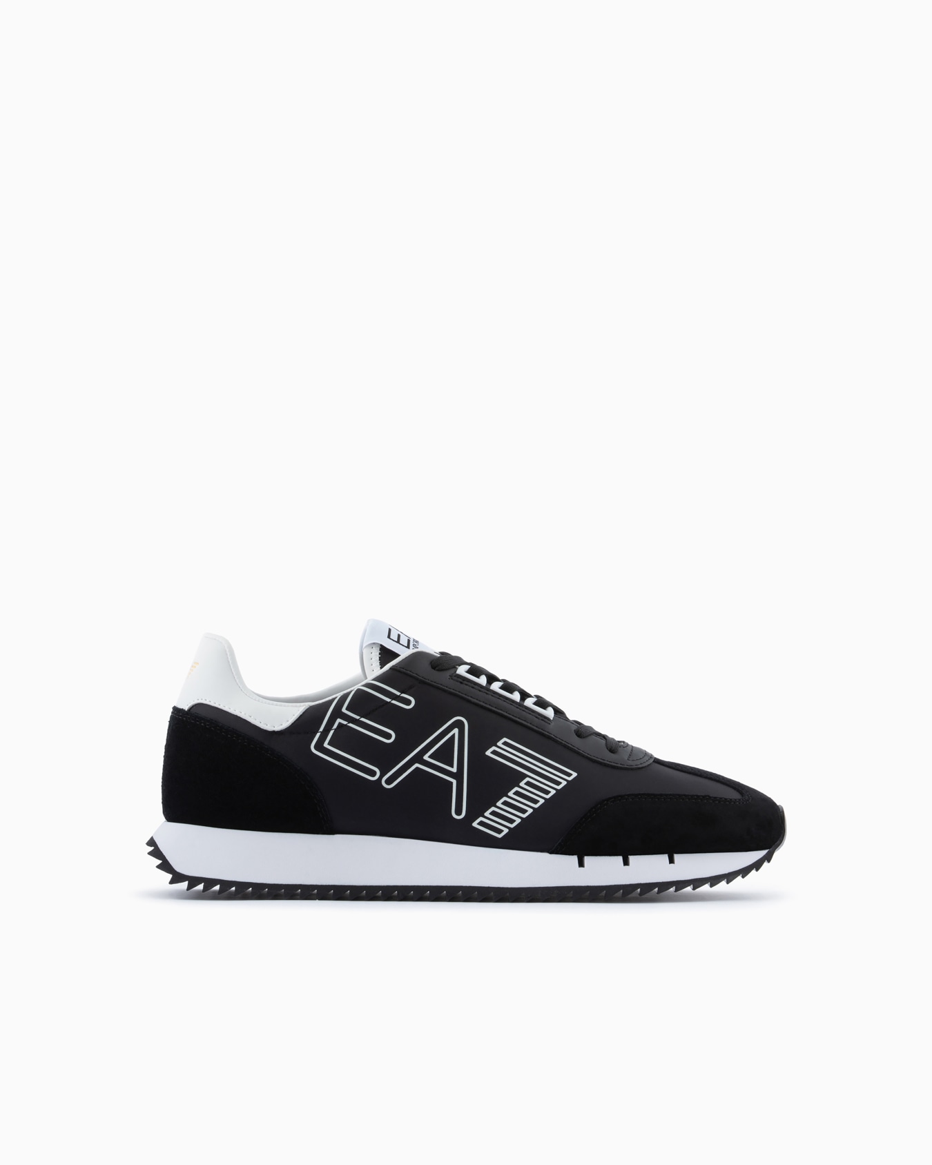 Black and White Vintage Sneakers Slide 0