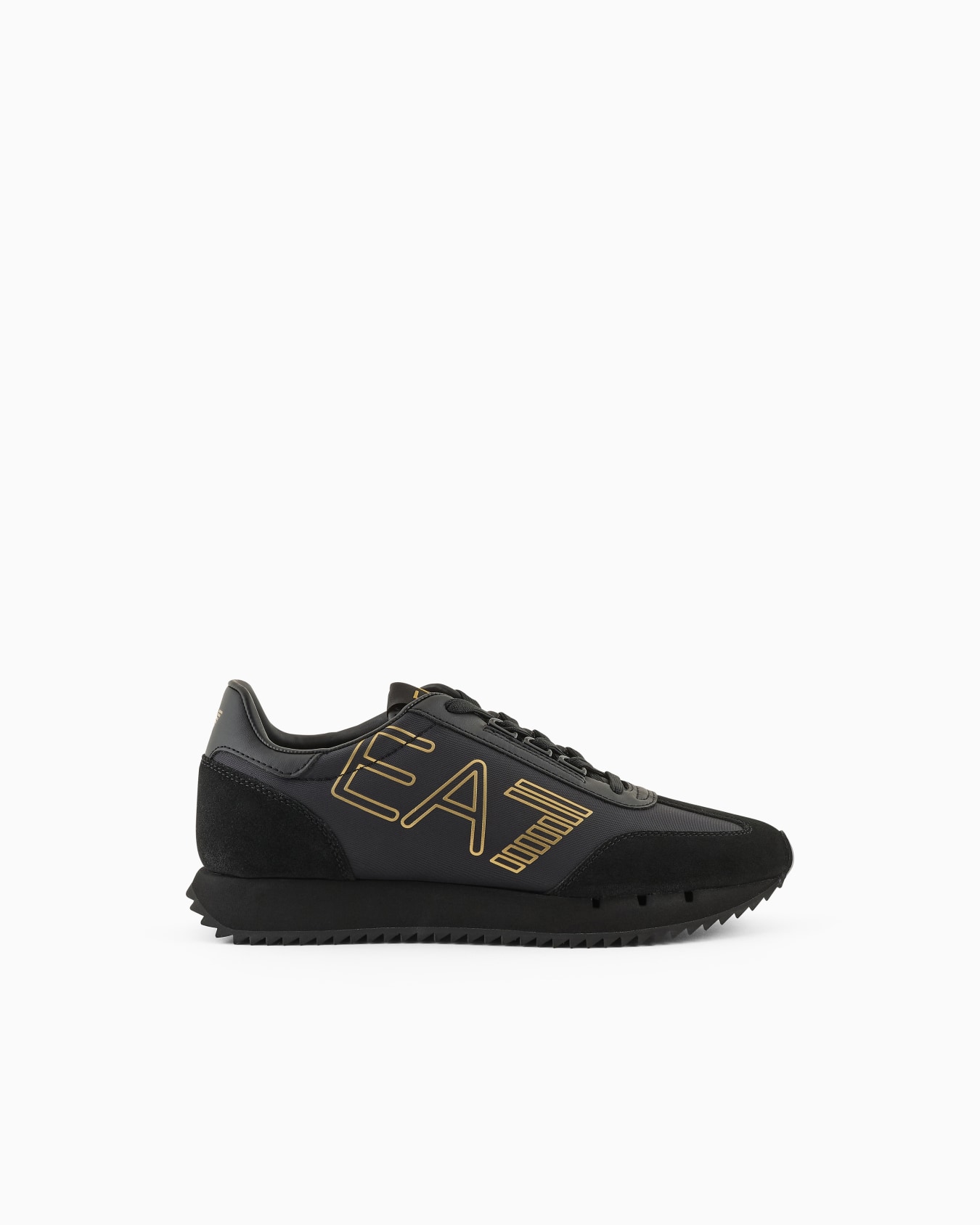 Black and White Vintage Sneakers Slide 0