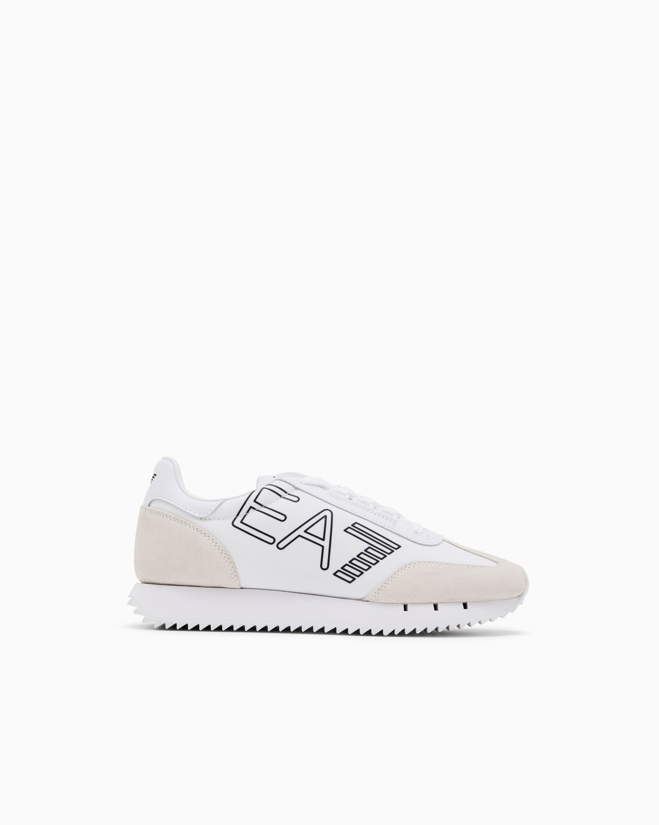 Black and White Vintage Sneakers Slide 0