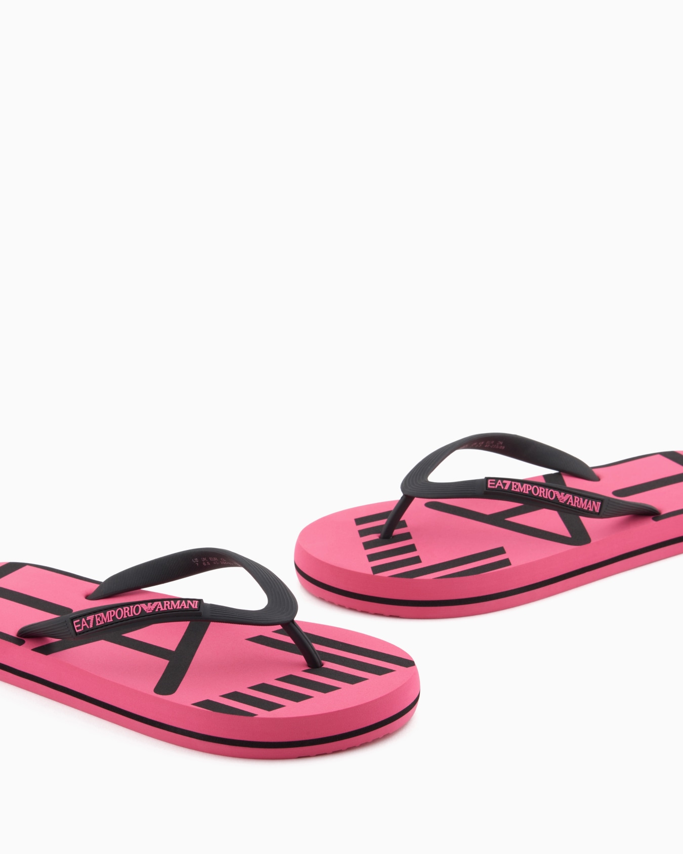 Rubber flip-flops with logo Slide 4
