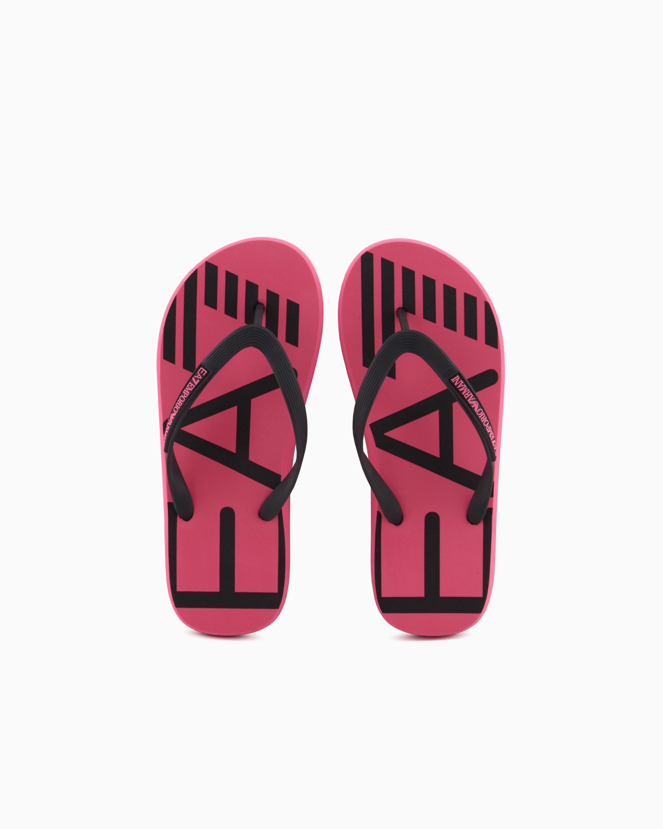 Rubber flip-flops with logo Slide 2