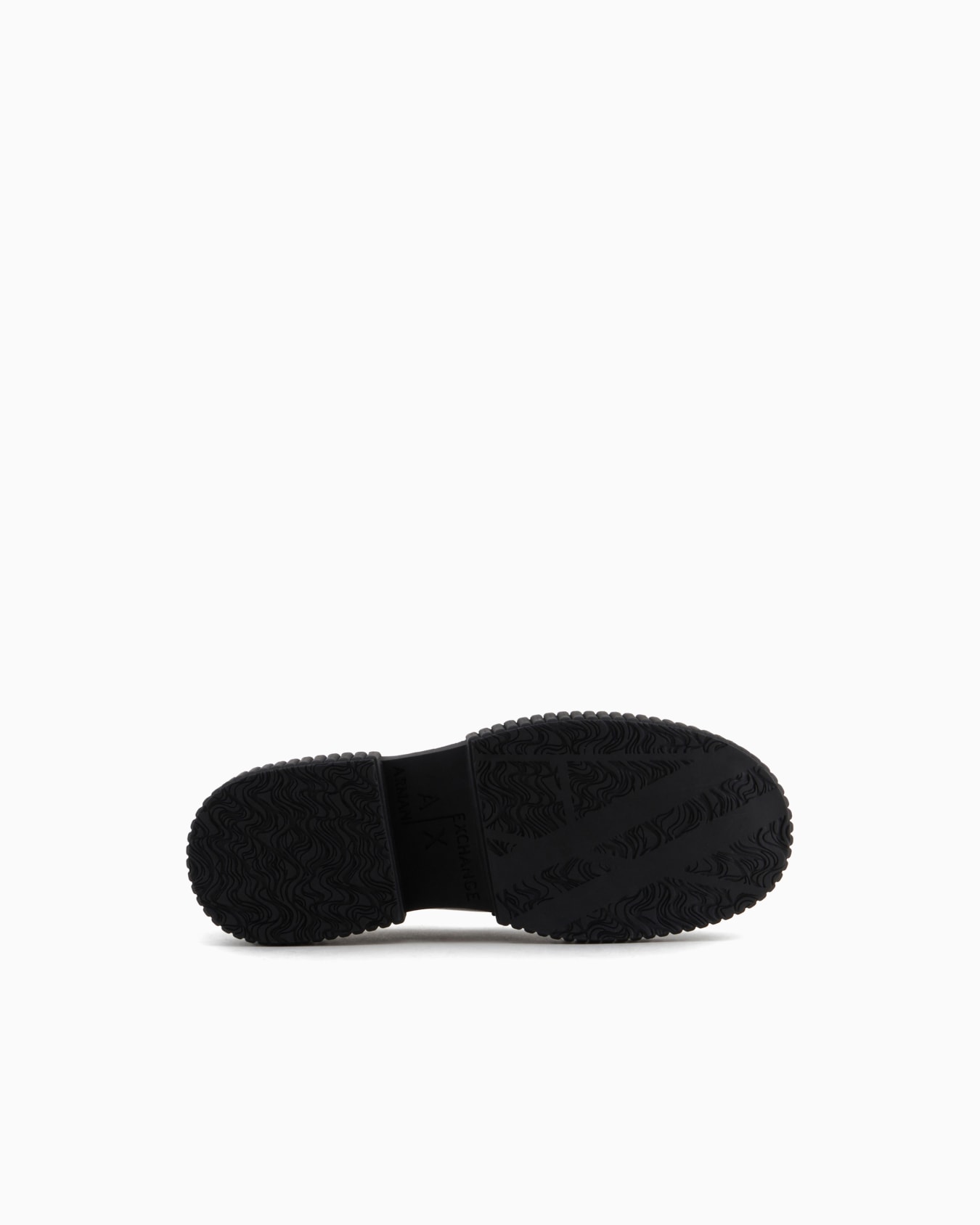 Leather loafers with logo Slide 5