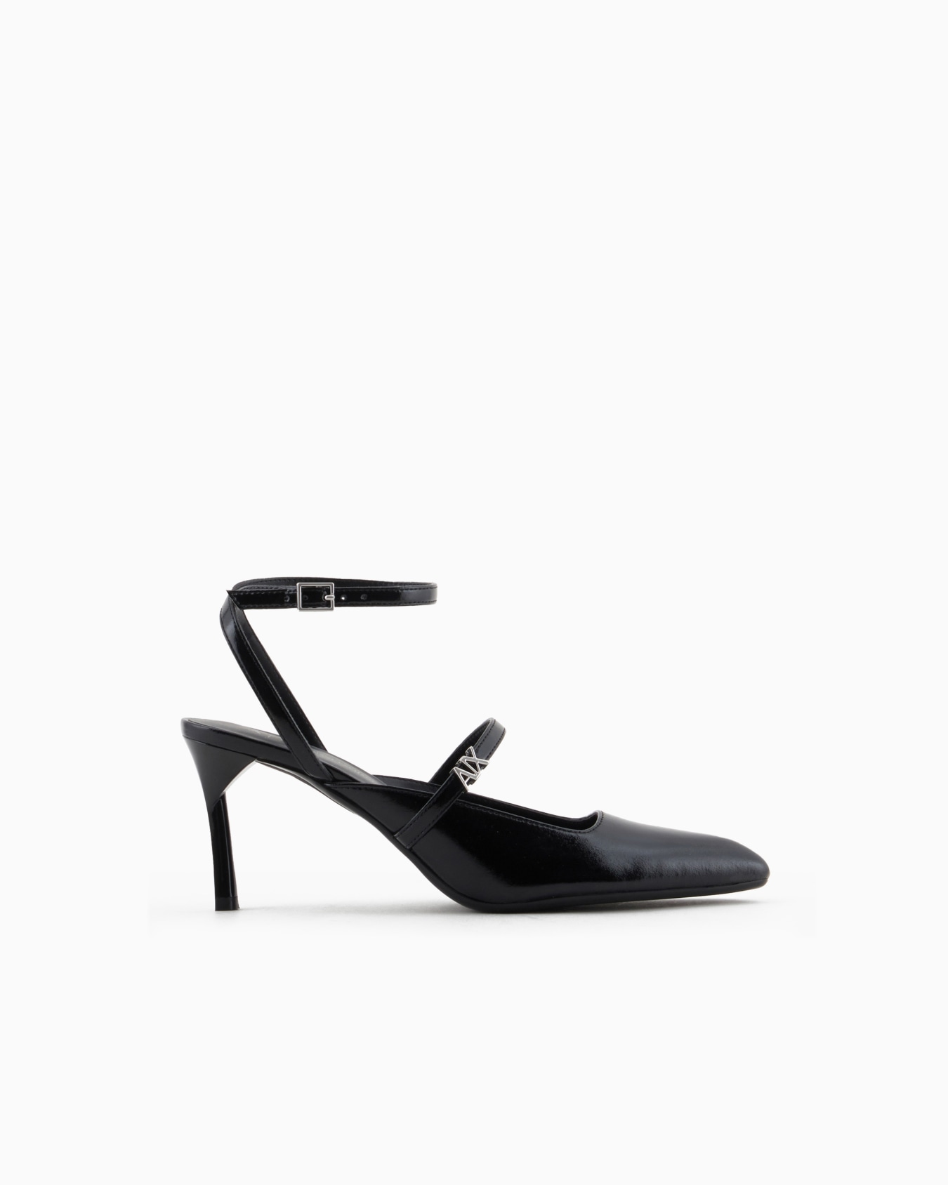 Patent leather slingback pumps Slide 0