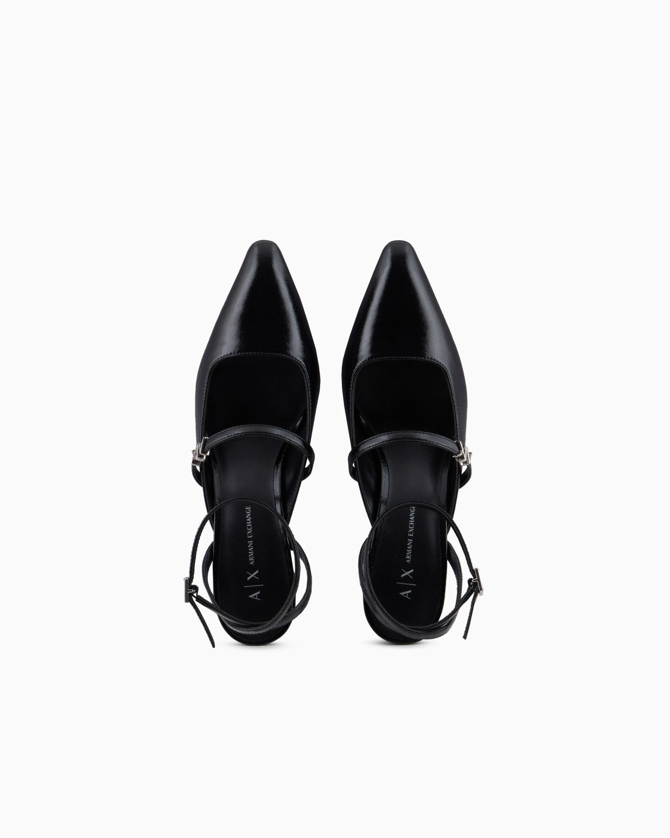 Patent leather slingback pumps Slide 2