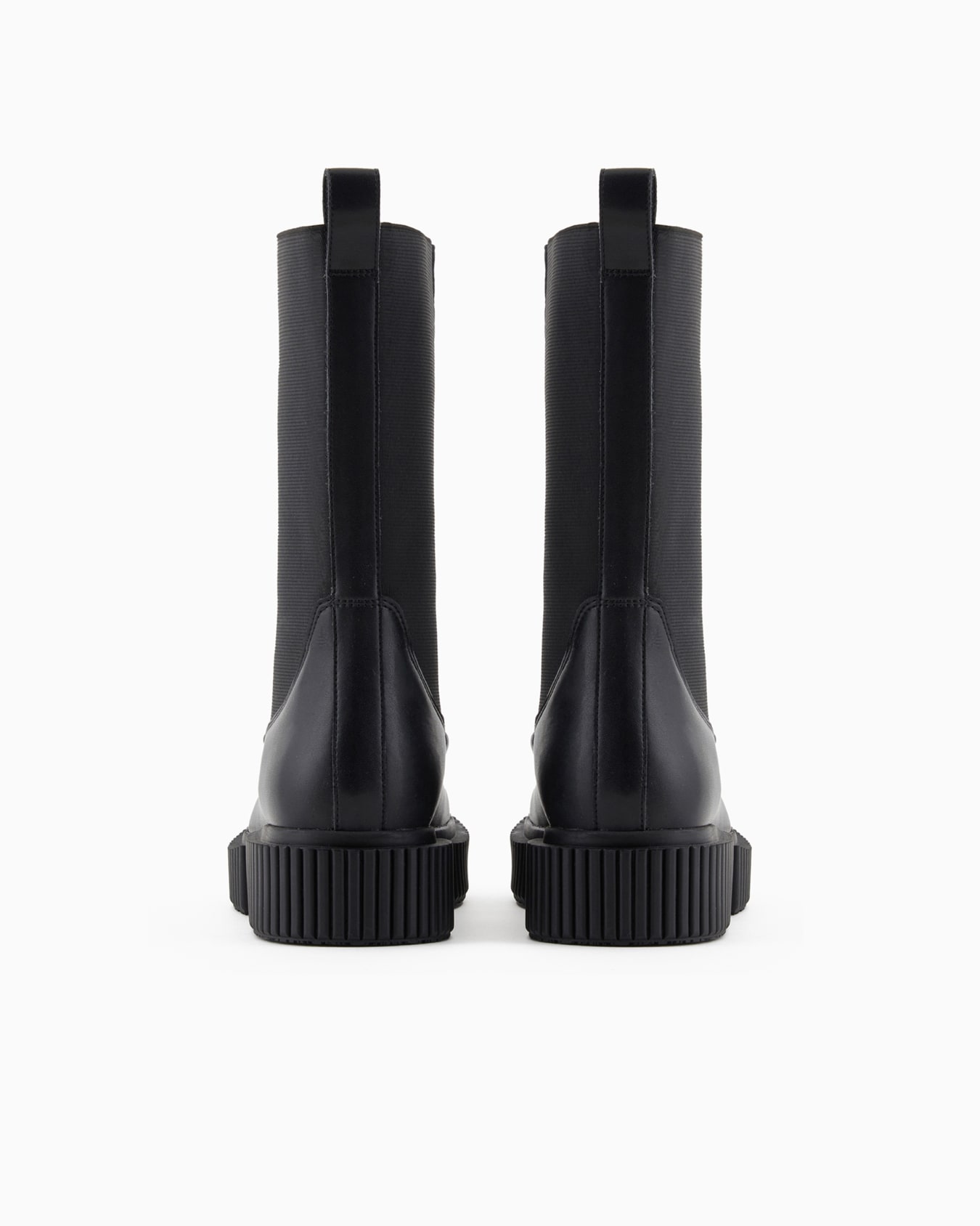 Botas militares con logo en relieve Diapositiva 2