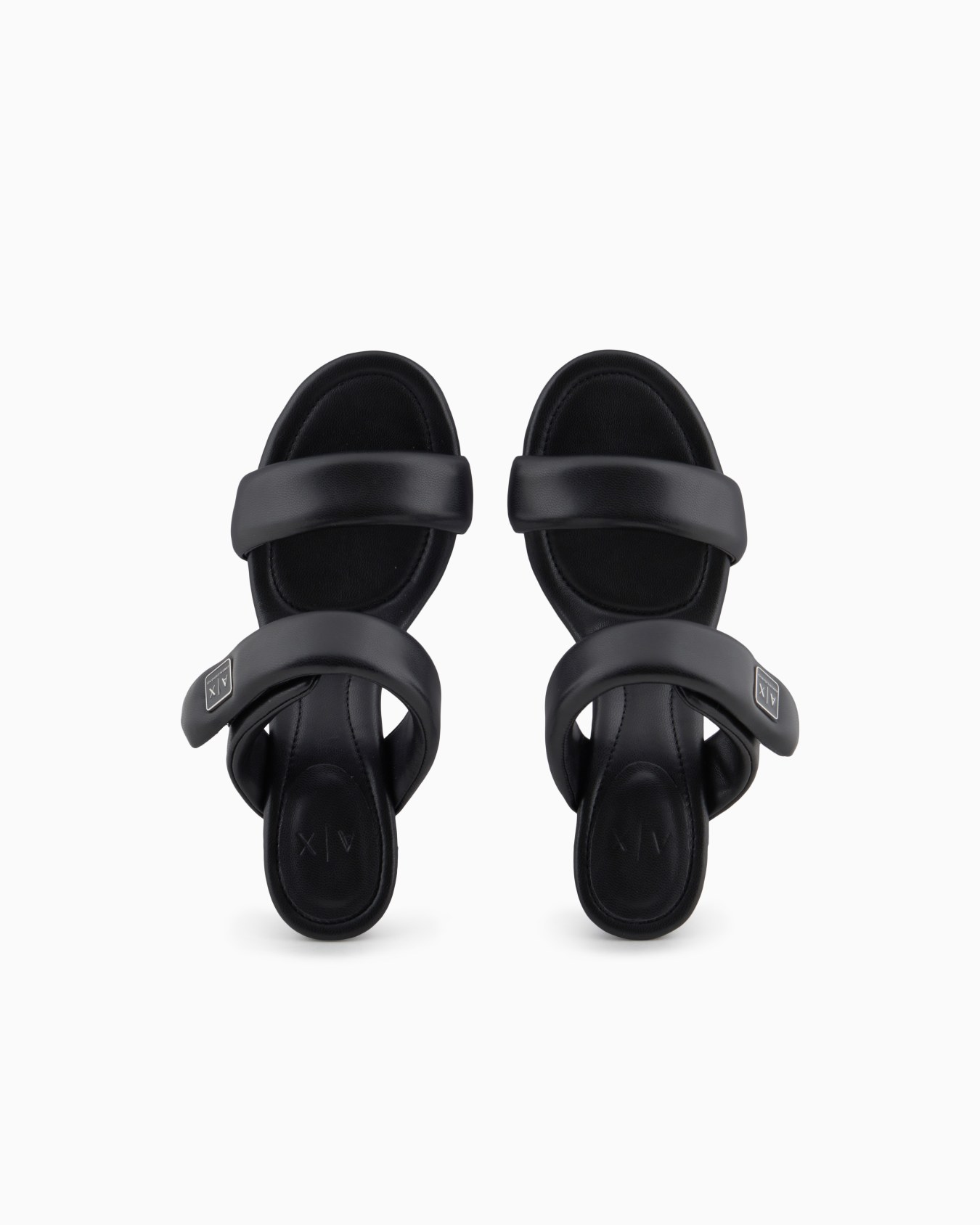 Heeled sandals with two straps Slide 2