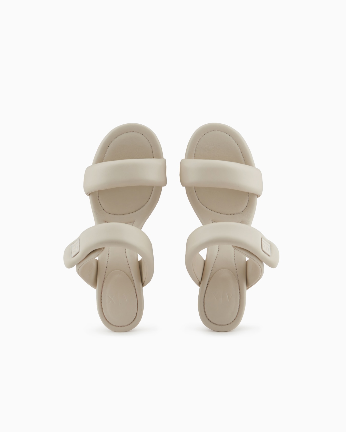 Heeled sandals with two straps Slide 2