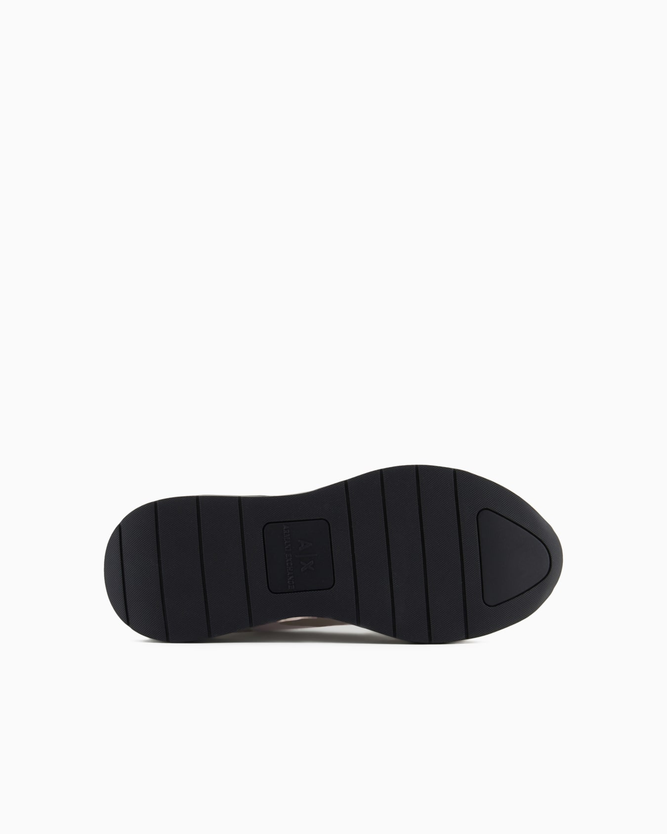 Leather sneakers with logo application Slide 5