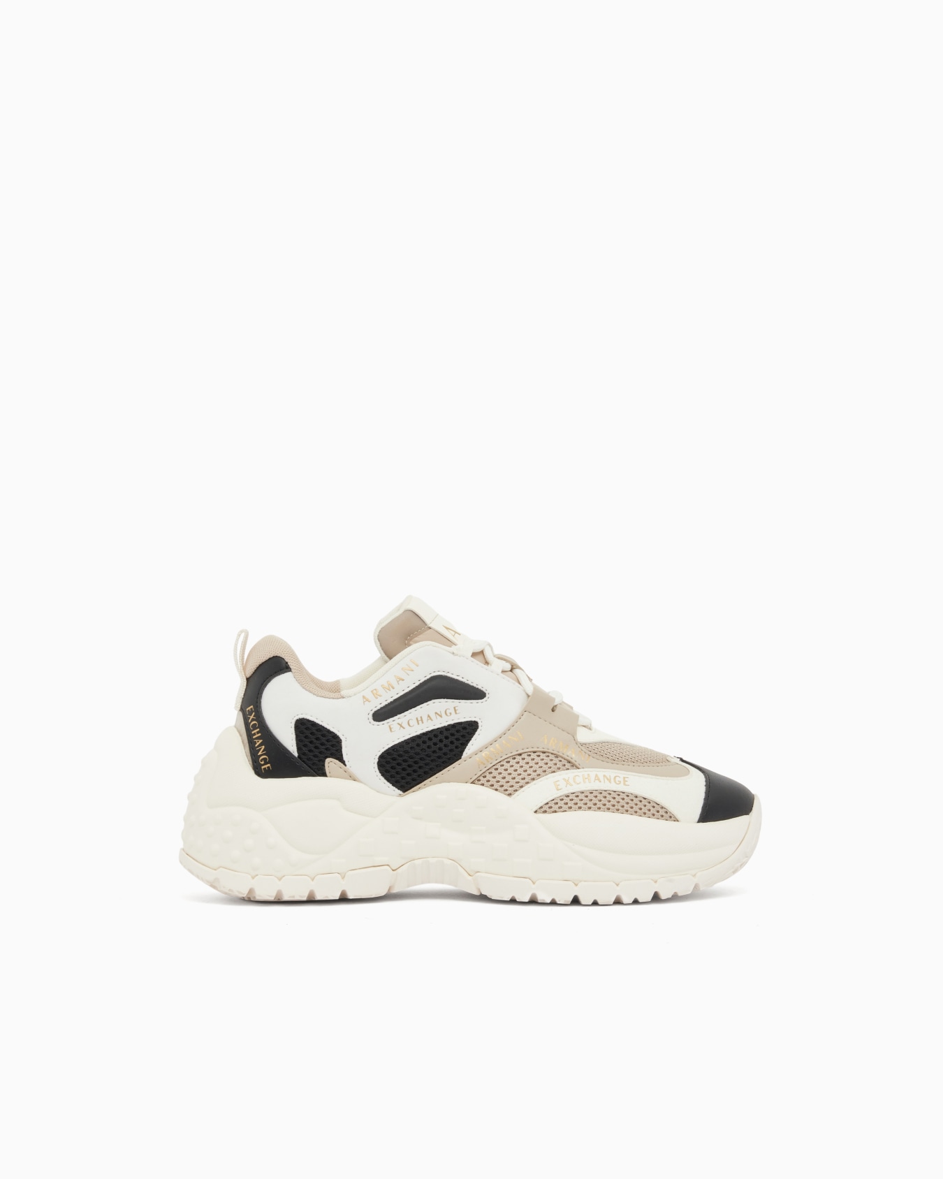 Sneakers in mesh and microsuede Slide 0
