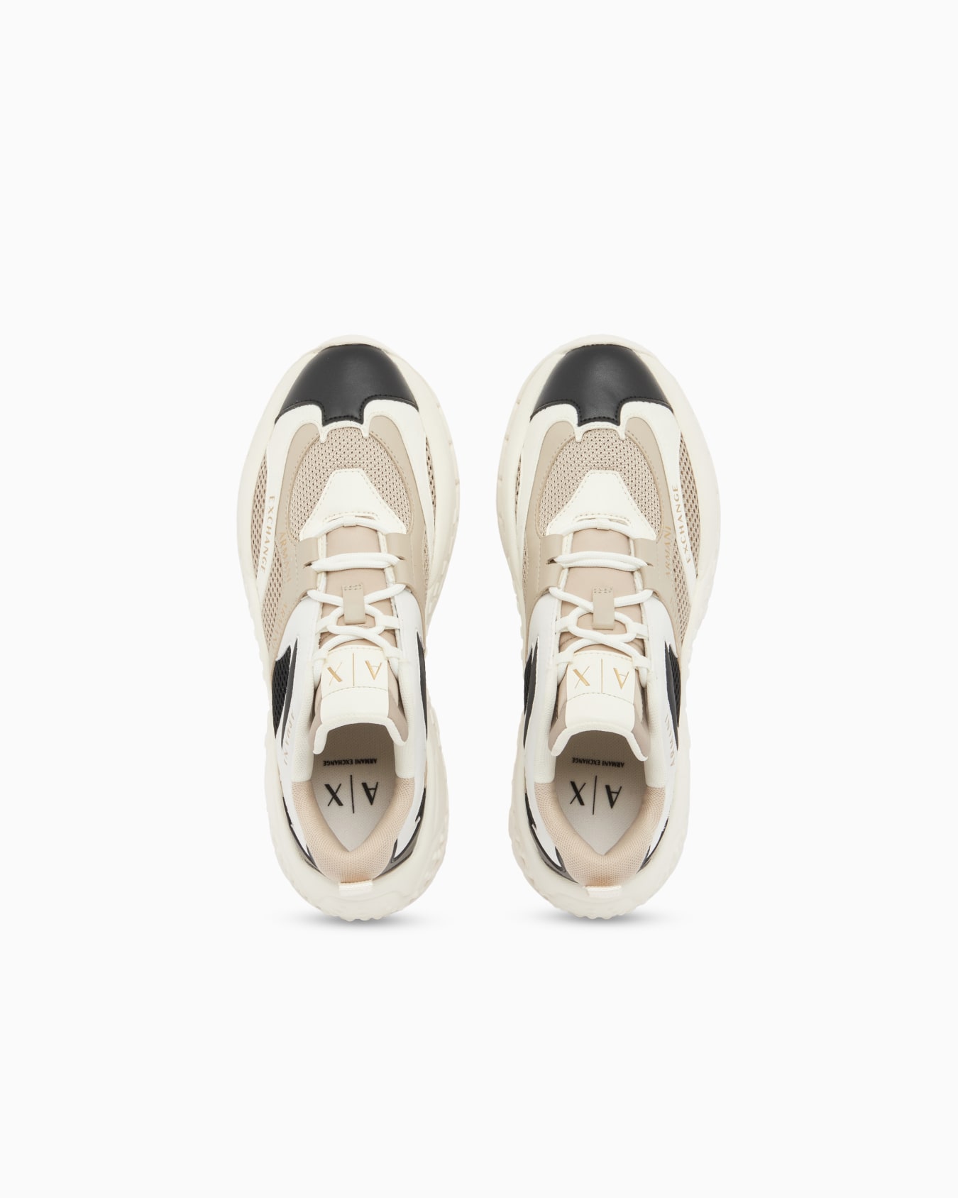 Sneakers in mesh and microsuede Slide 2