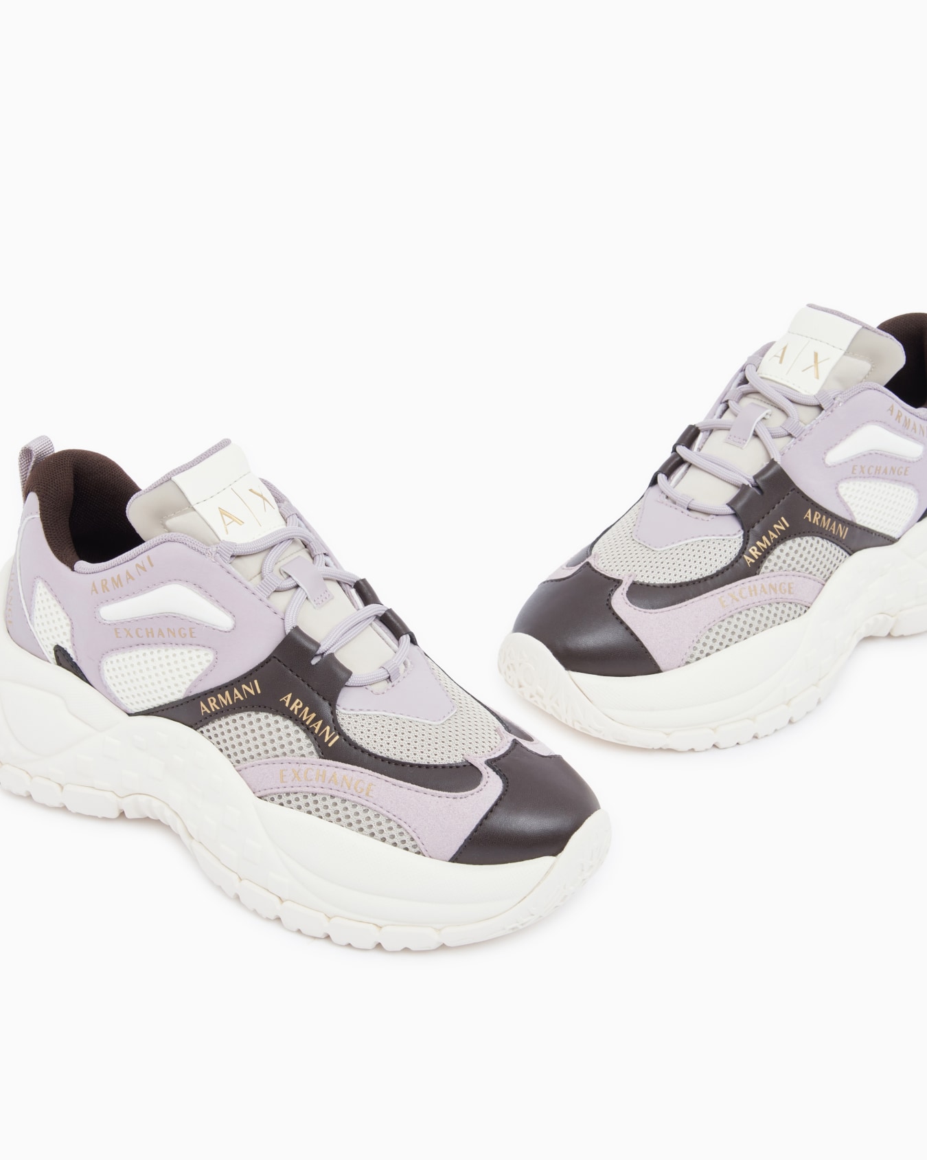 Sneakers in mesh and microsuede Slide 4