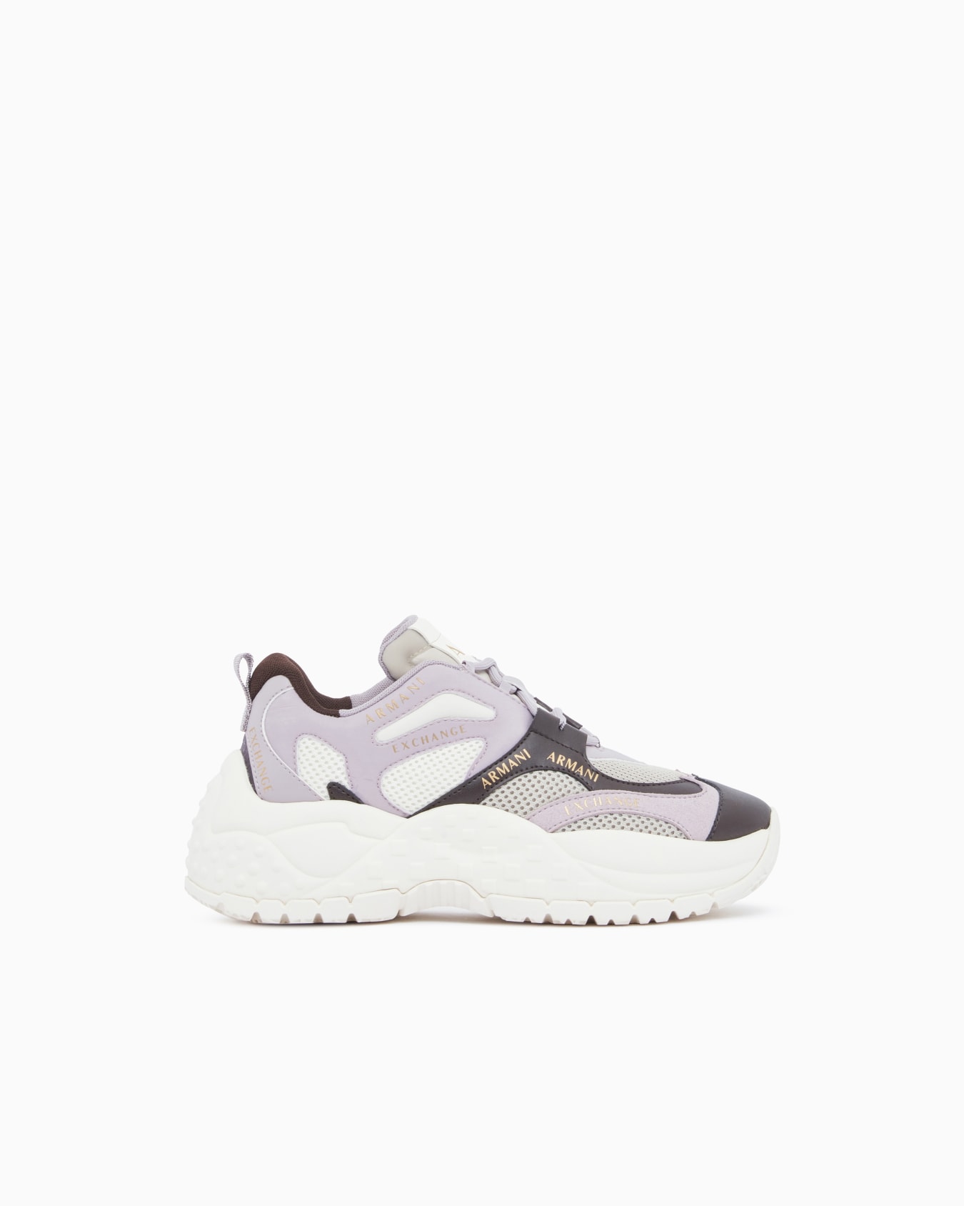 Sneakers in mesh and microsuede Slide 0