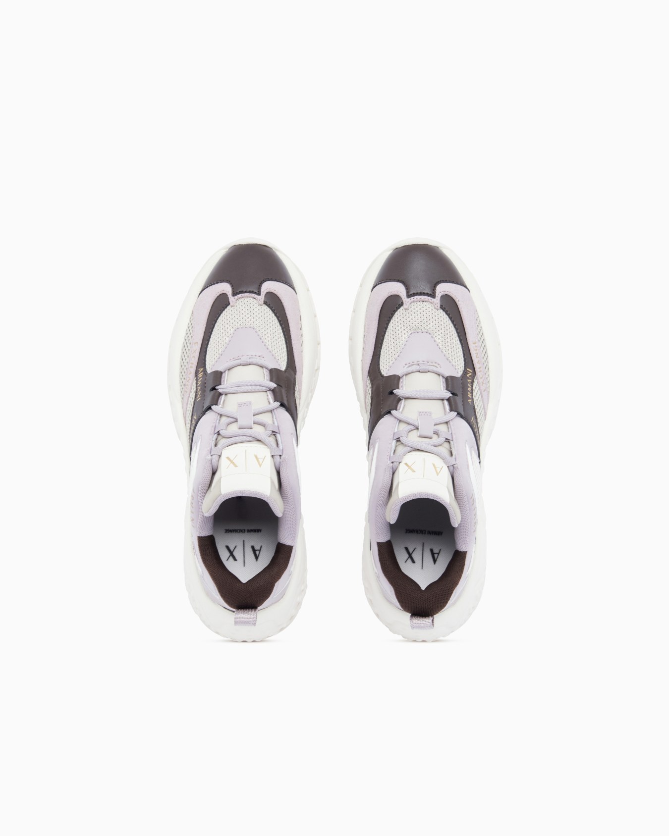 Sneakers in mesh and microsuede Slide 2