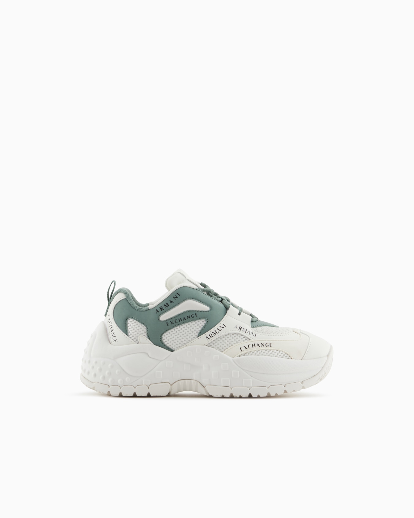 Chunky sneakers with contrasting inserts Slide 0