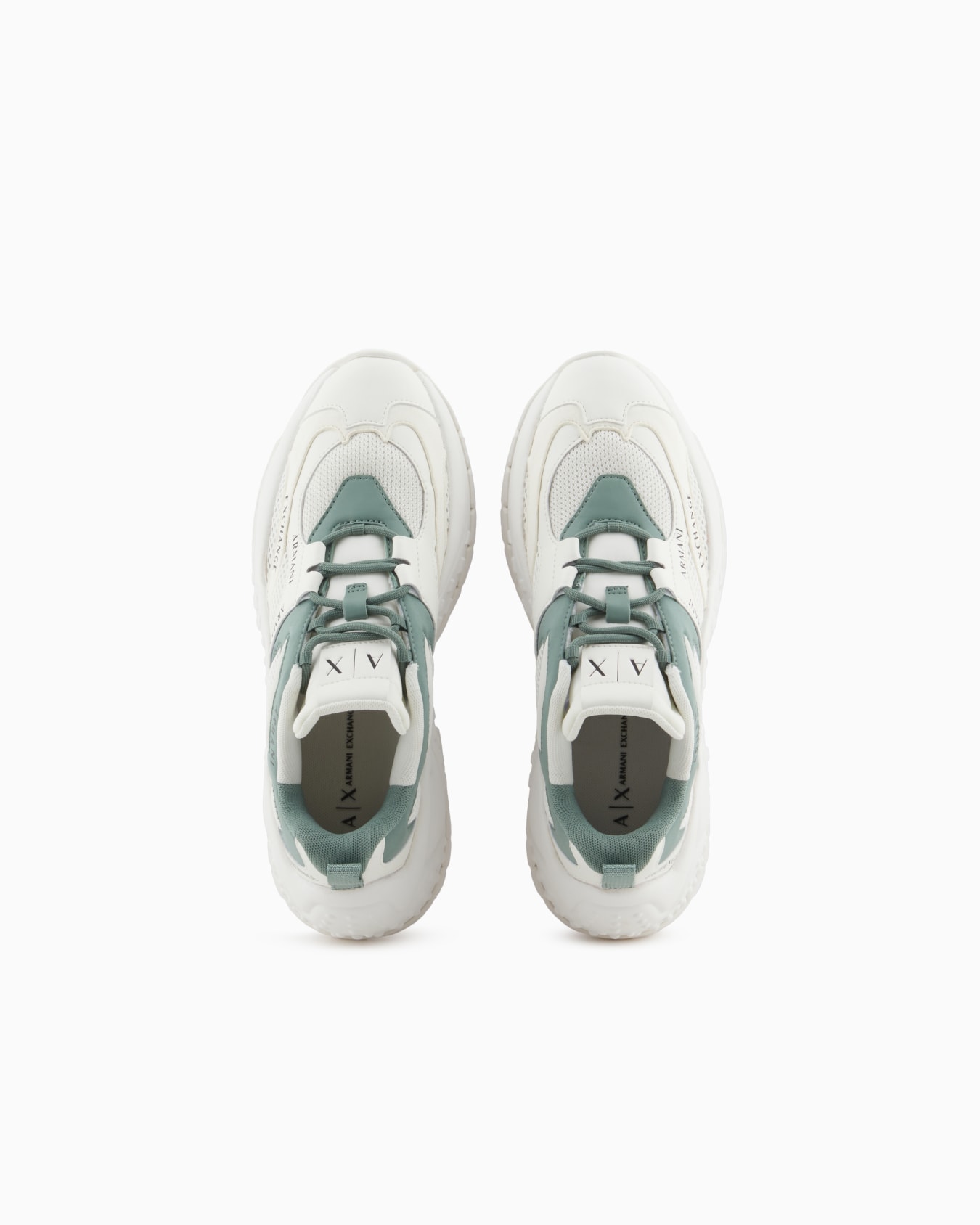 Chunky sneakers with contrasting inserts Slide 2