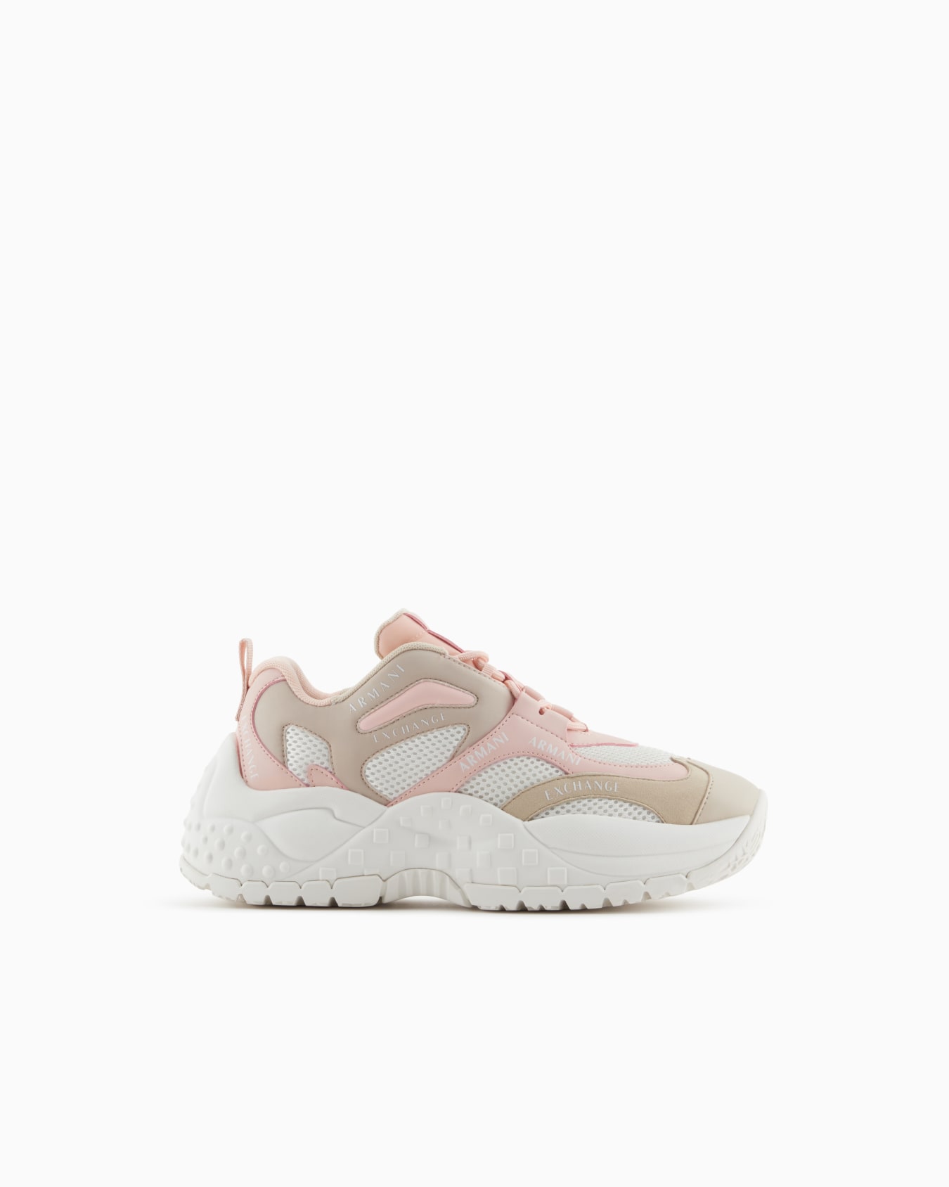 Chunky sneakers with contrasting inserts Slide 0