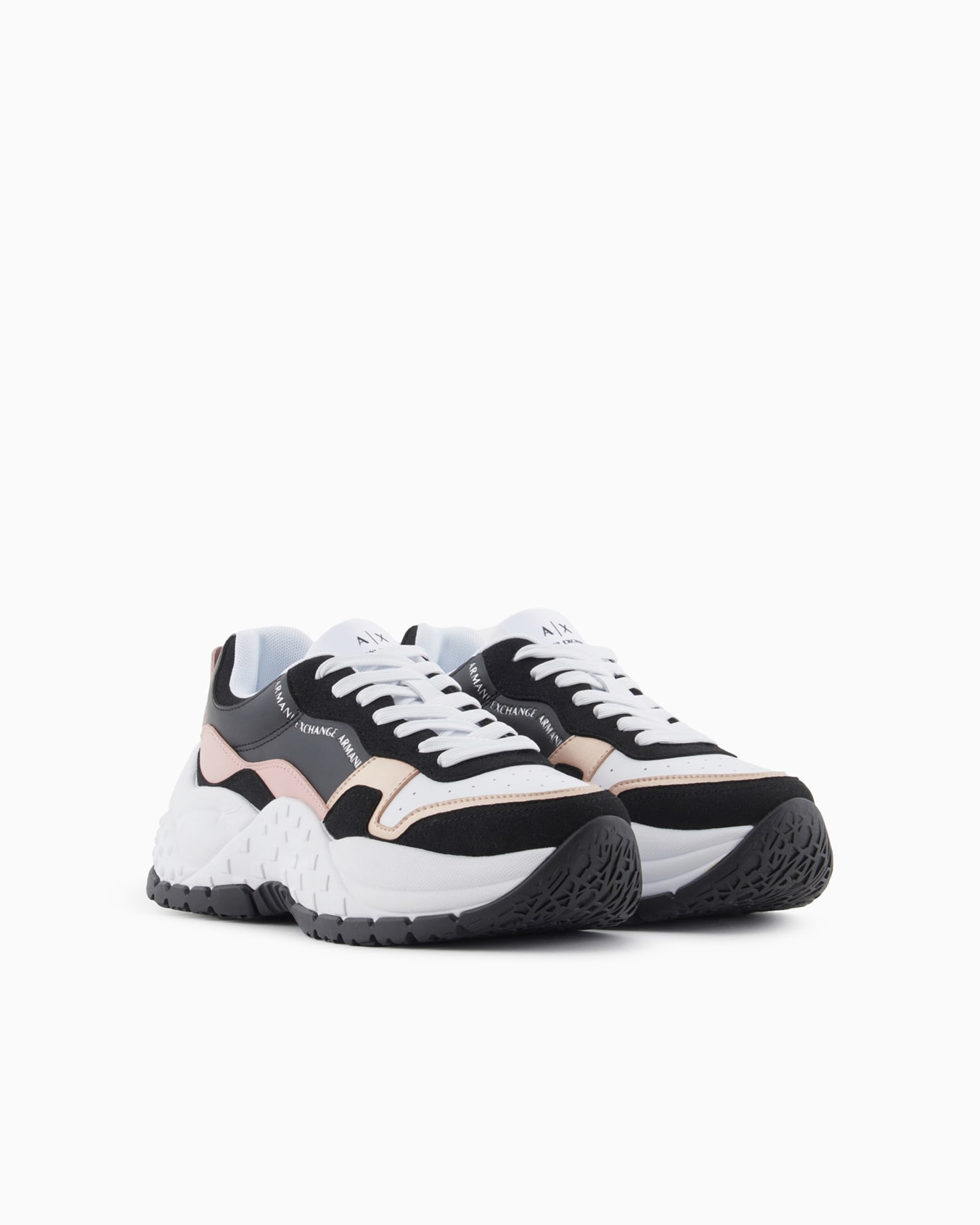 Chunky sneakers with contrasting sole Slide 1