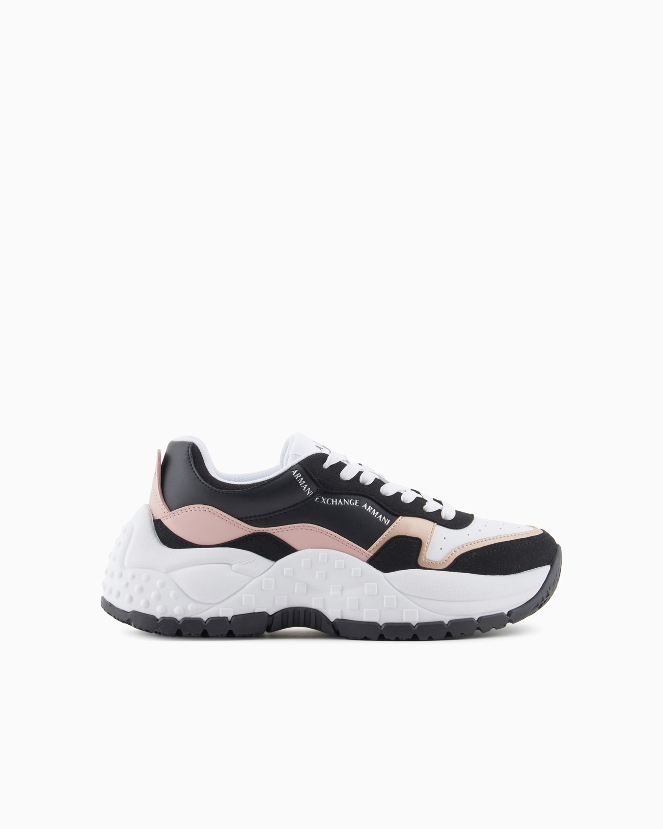 Chunky sneakers with contrasting sole Slide 0