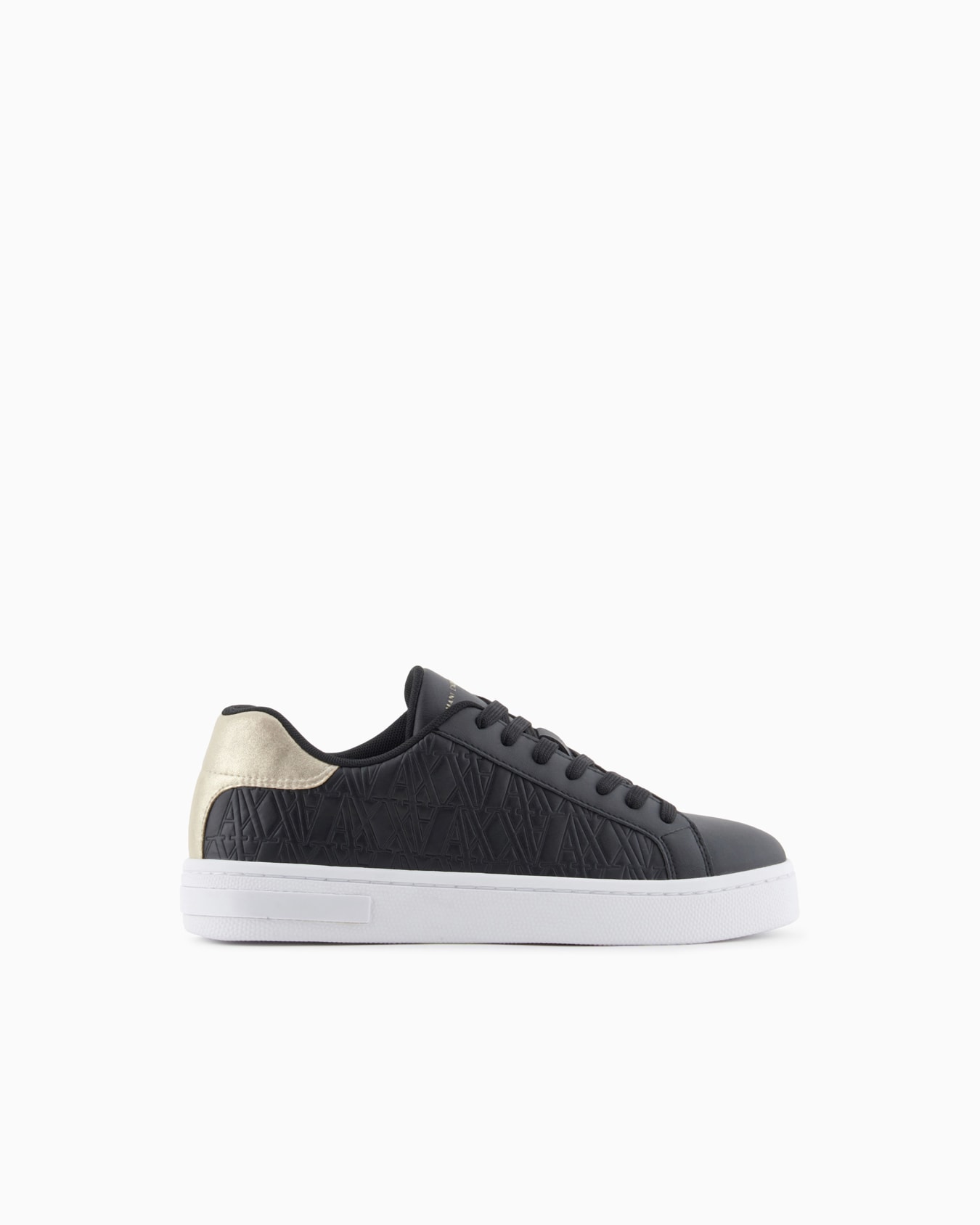 Sneakers with matching embroidered logo and metal detail Slide 0