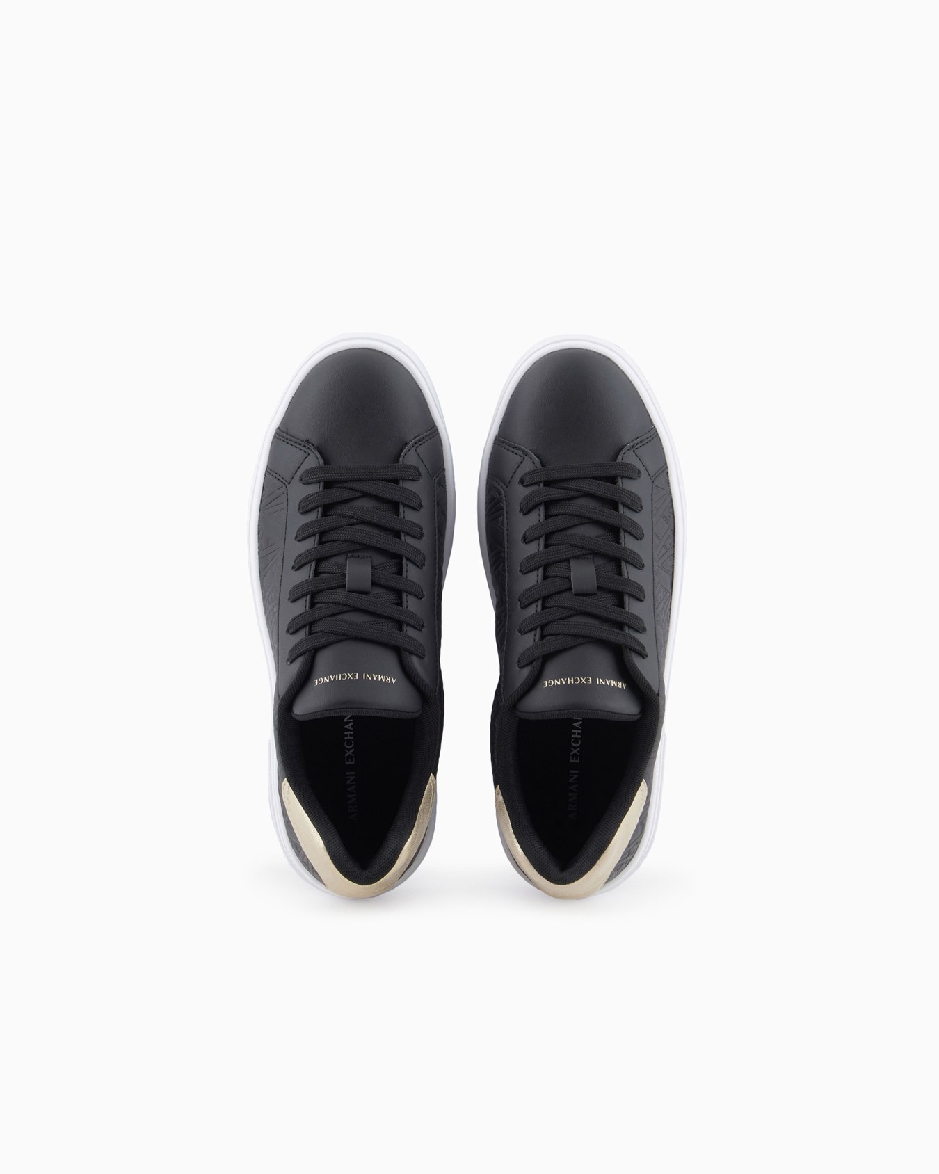 Sneakers with matching embroidered logo and metal detail Slide 2