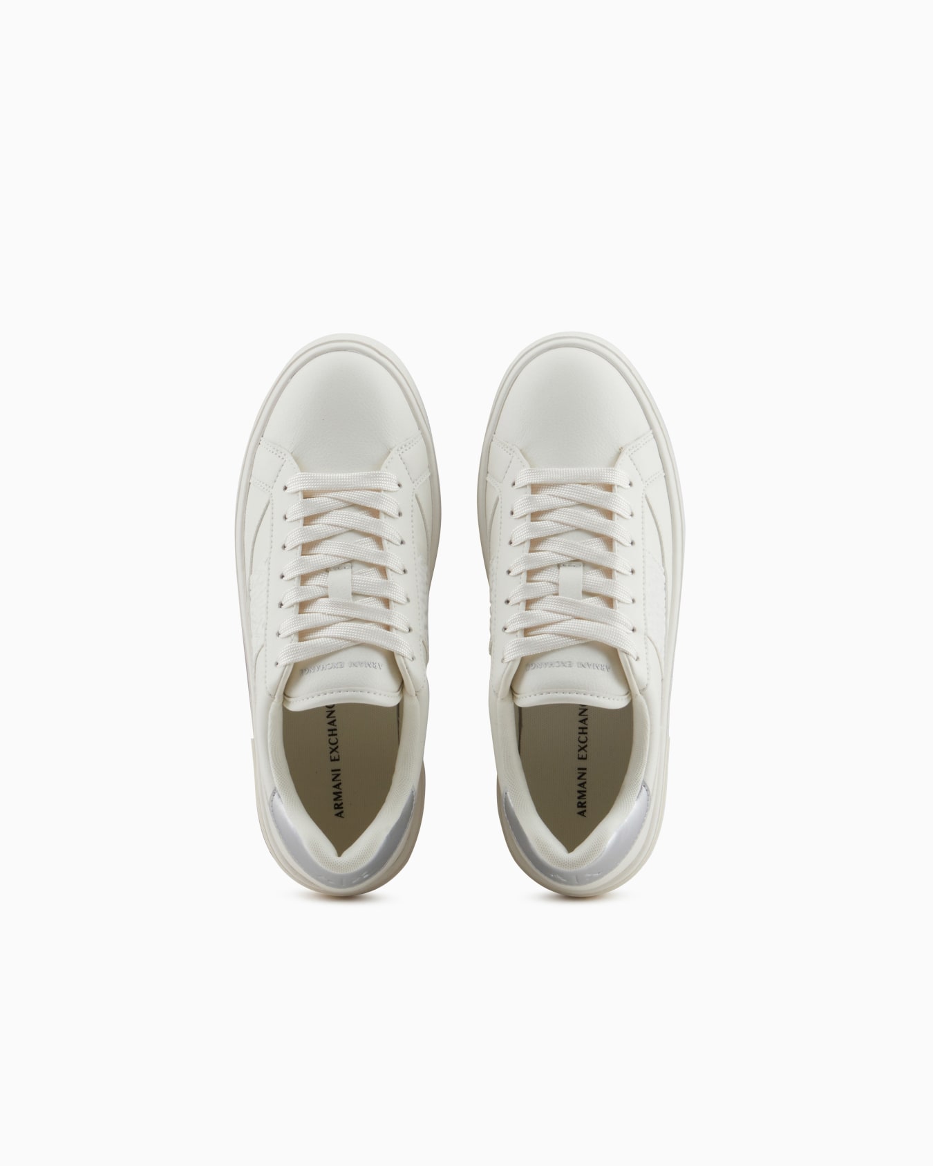 Sneakers with logo insert and metal detail Slide 2