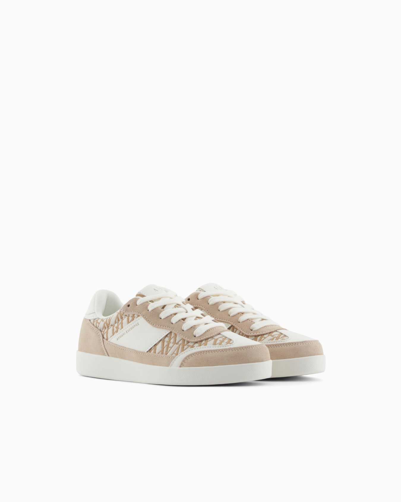 Sneakers with allover logo inserts Diapositiva 1