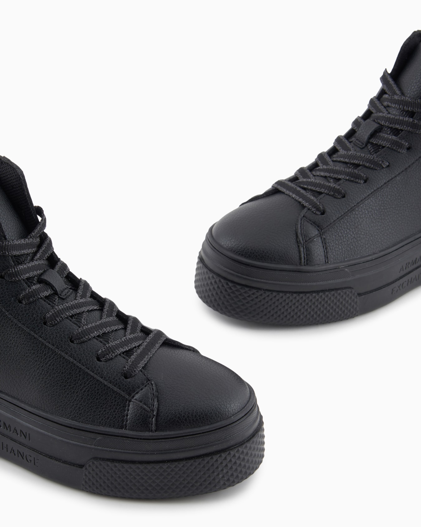 High-Top-Sneaker mit durchgehendem Logo-Einsatz Folie 4