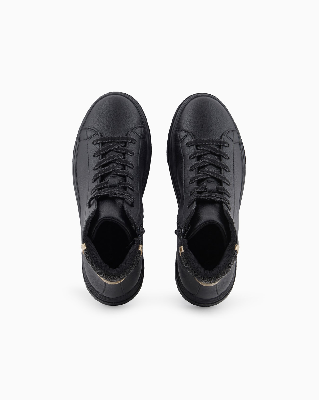 High-Top-Sneaker mit durchgehendem Logo-Einsatz Folie 2