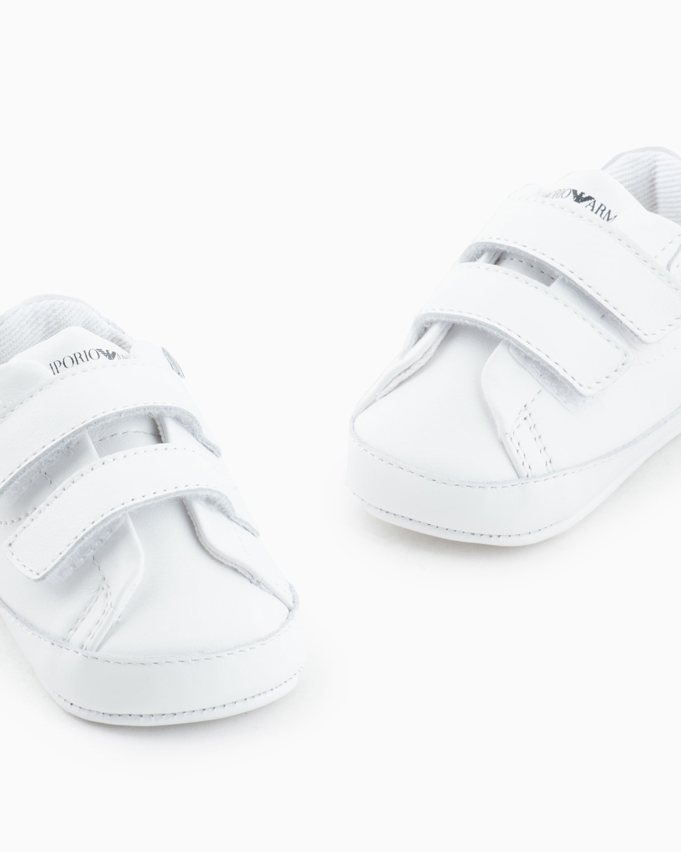 Nappa-leather sneakers with strap Slide 4