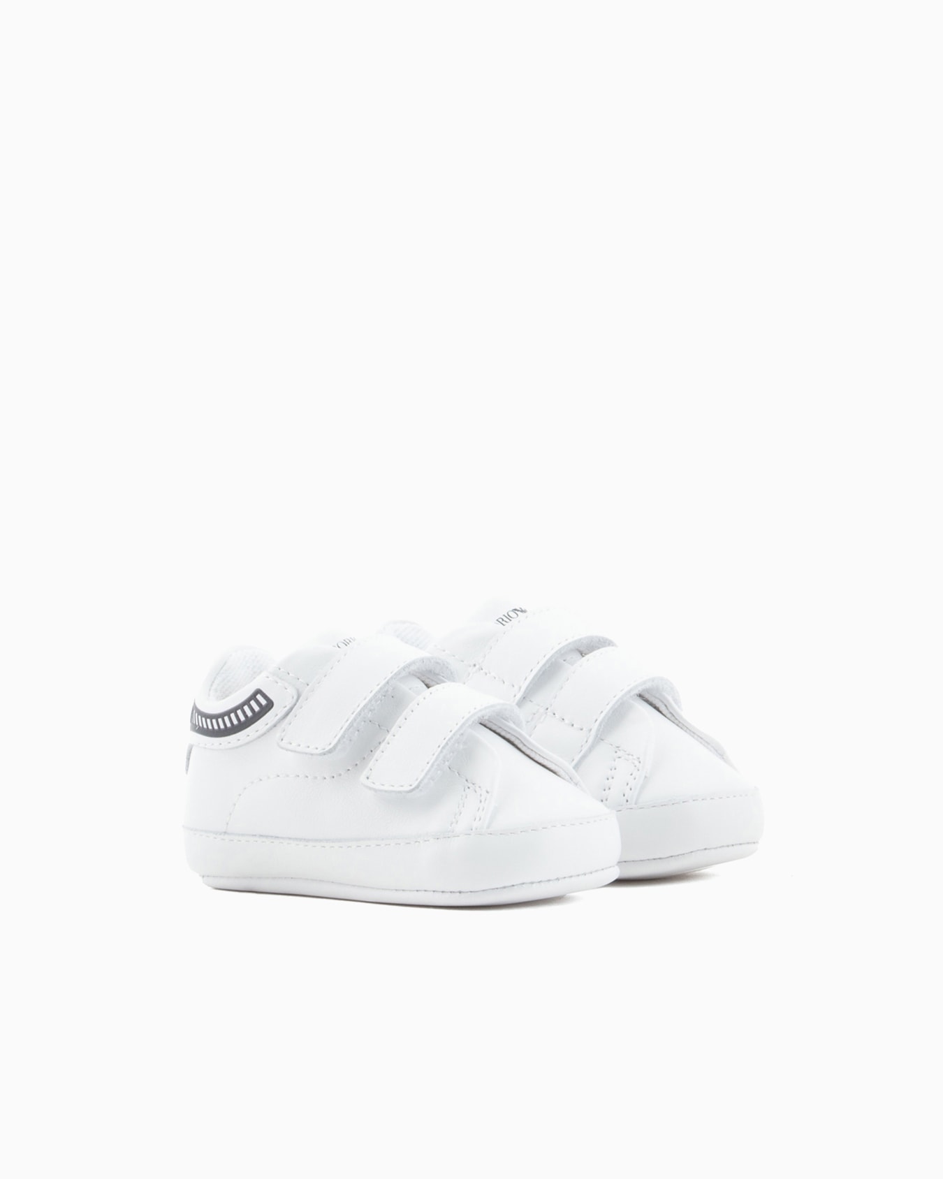 Deportivas de napa con velcro Diapositiva 1