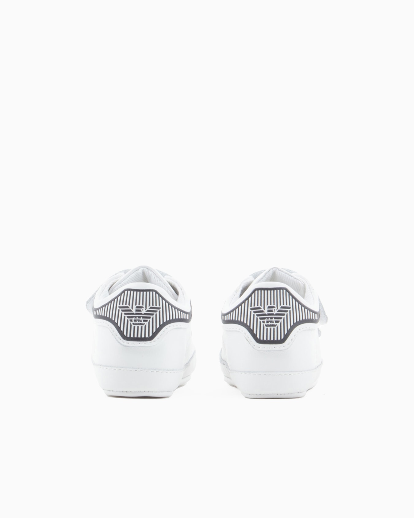Nappa-leather sneakers with strap Slide 3