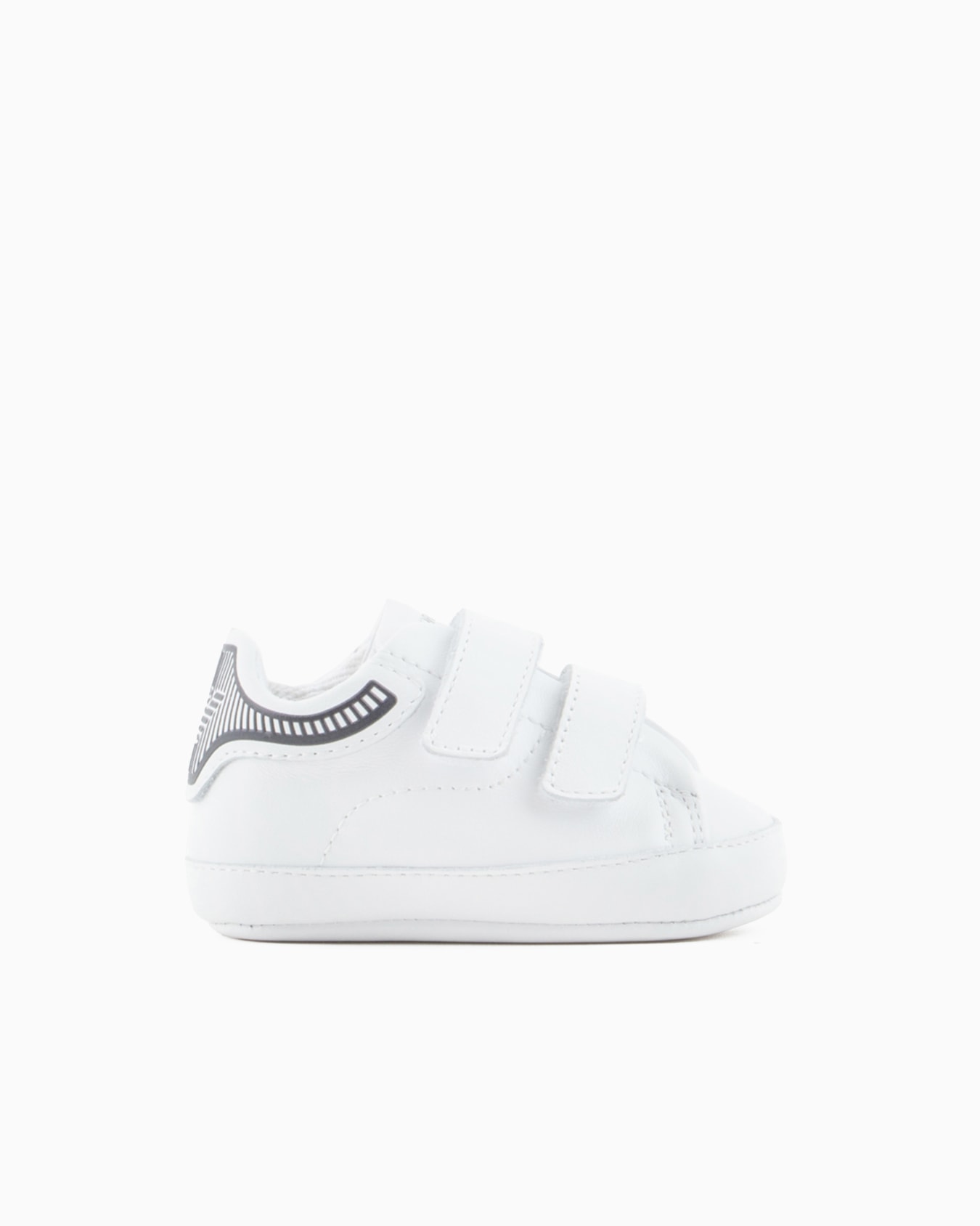Nappa-leather sneakers with strap Slide 0