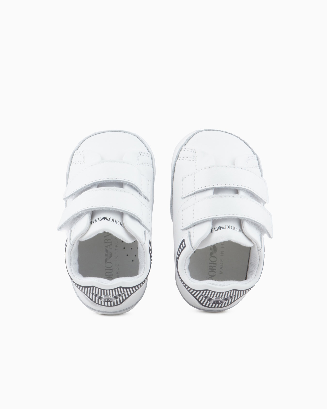 Nappa-leather sneakers with strap Slide 2