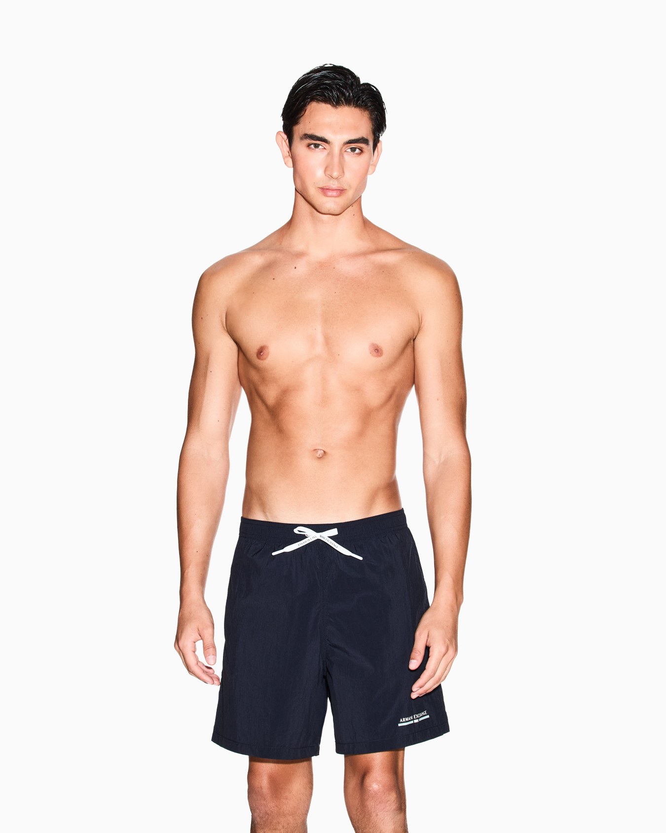 Swim boxer with logo Slide 1