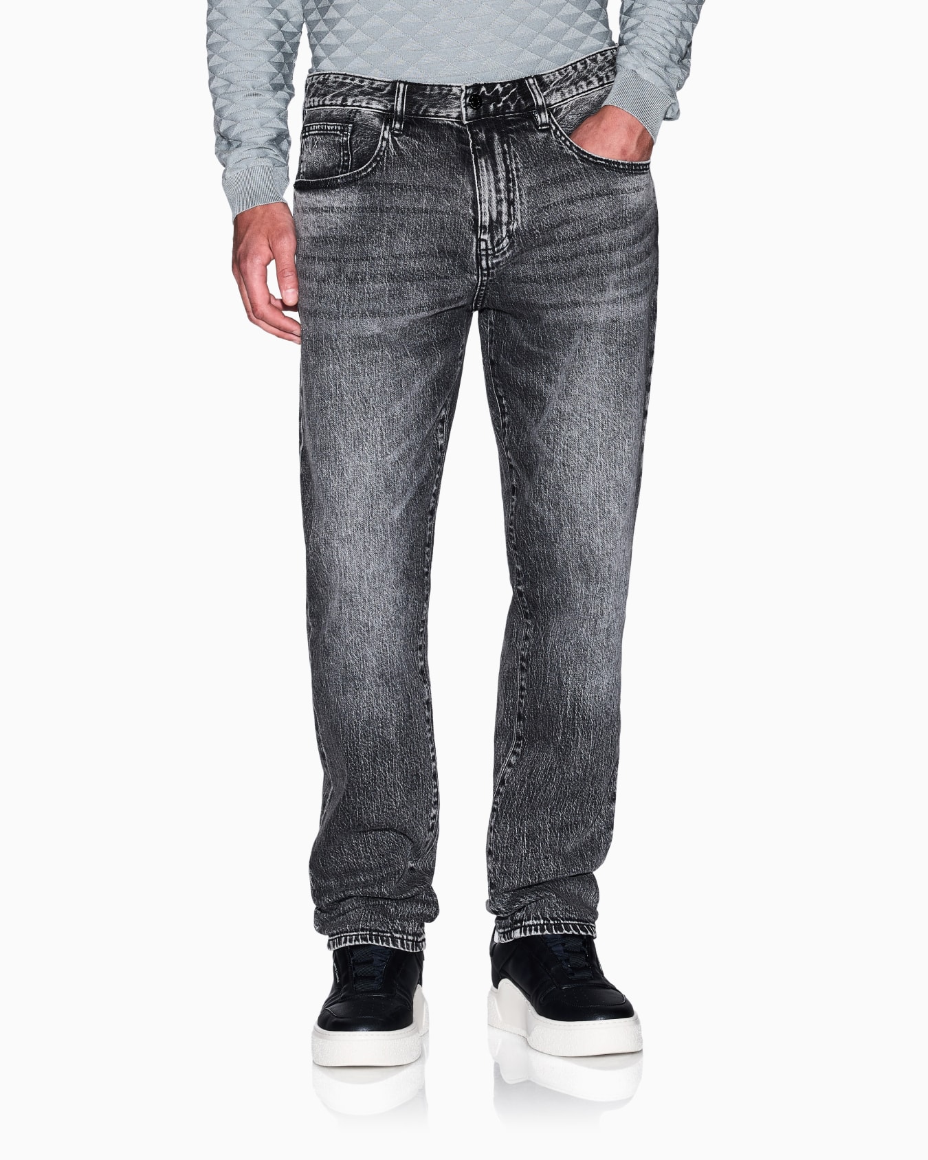  J13 slim fit jeans in cotton denim Slide 3