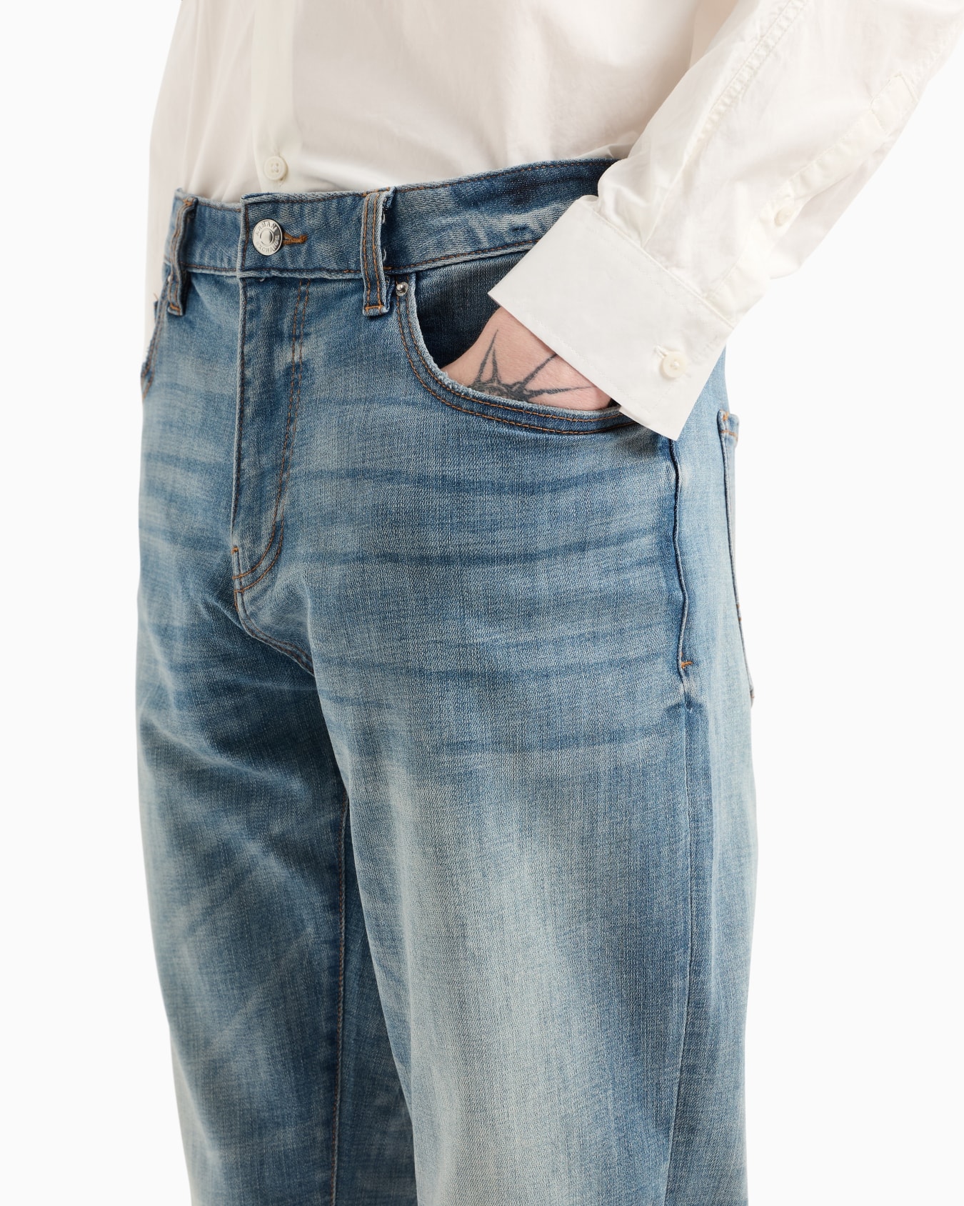  J13 slim fit jeans in cotton denim Slide 4