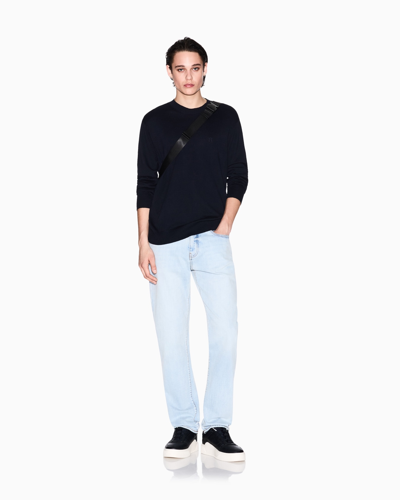  J13 slim fit jeans in cotton denim Slide 1
