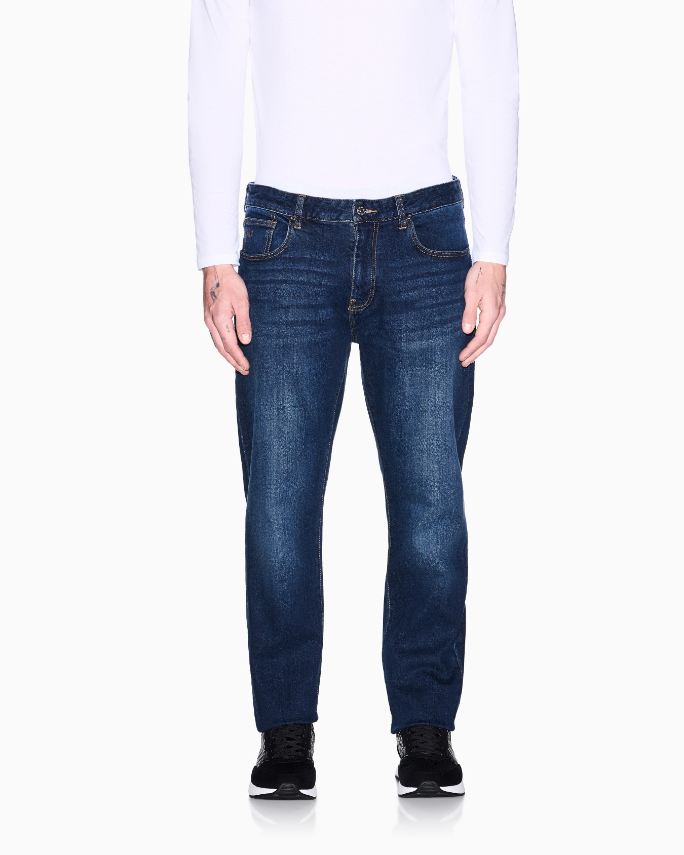 Stretch cotton denim jeans Slide 3