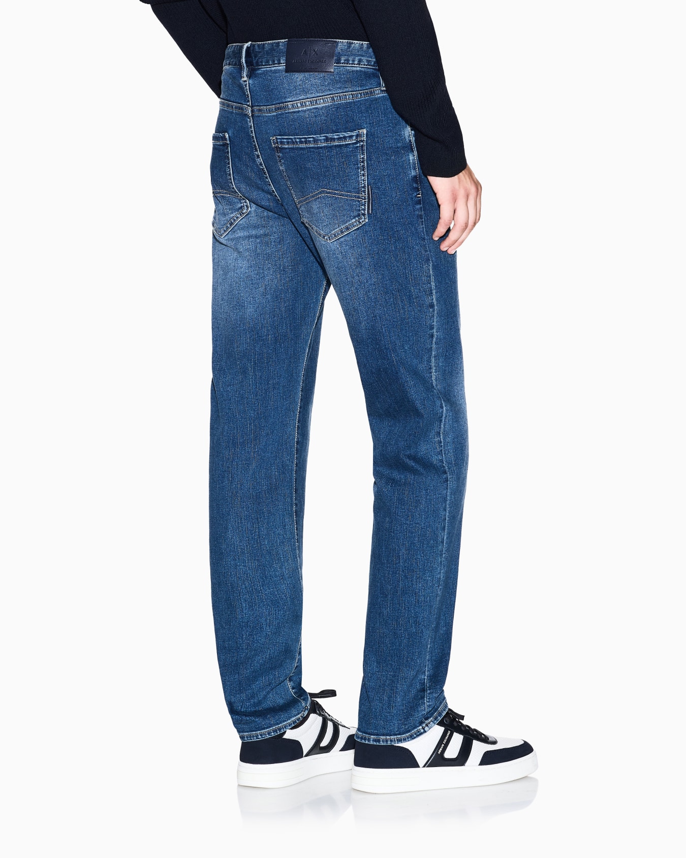 Slim Jeans in Comfort Denim Light Blue Slide 6