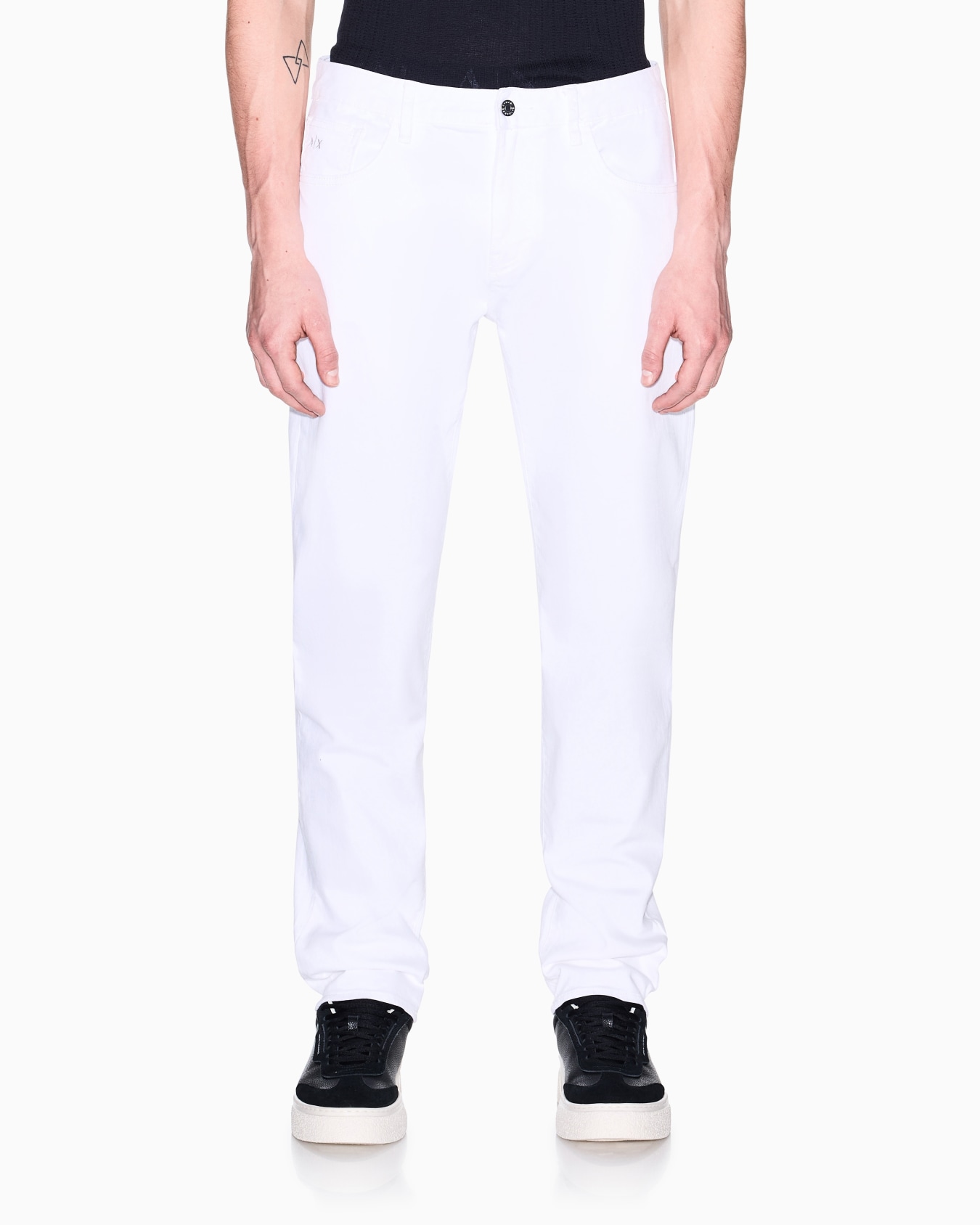 Slim cotton jeans Diapositiva 3