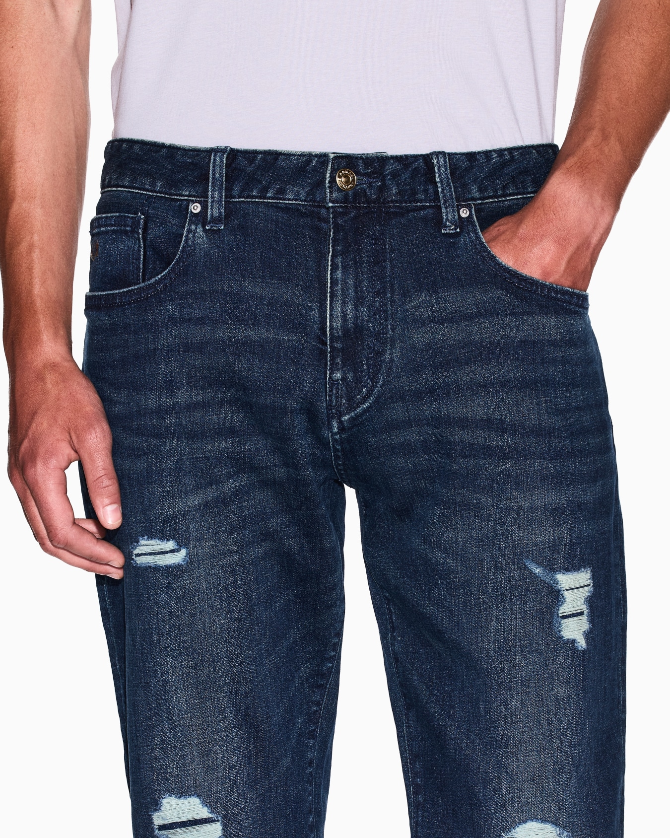  J13 slim fit jeans in cotton denim Slide 4