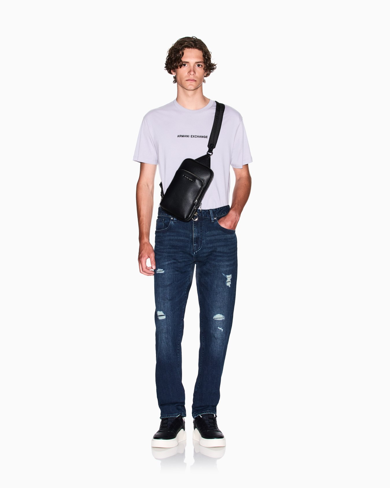  J13 slim fit jeans in cotton denim Slide 1